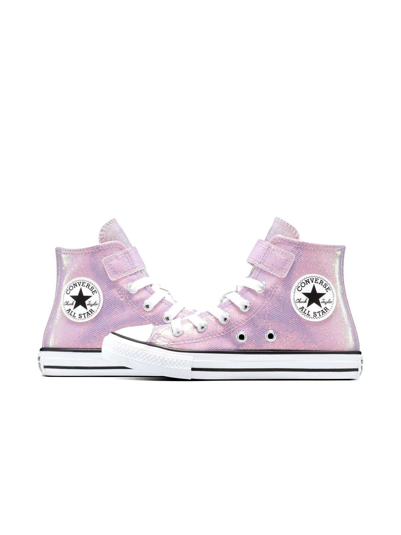 Image 7 of 7 of Converse Youth Chuck Taylor All Star Disco Easy-On High Top - Purple