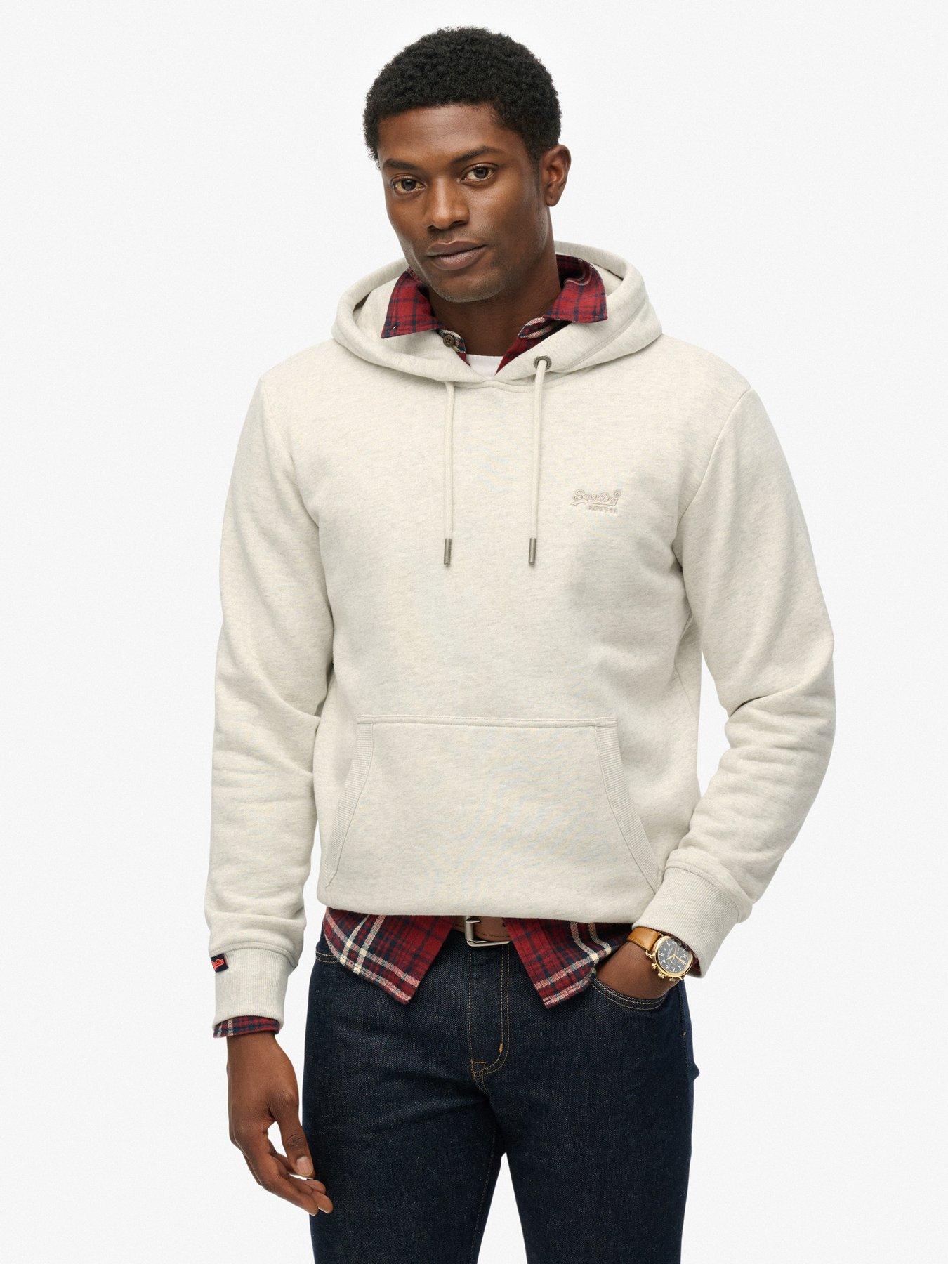 Superdry Essential Logo Hoodie - Grey