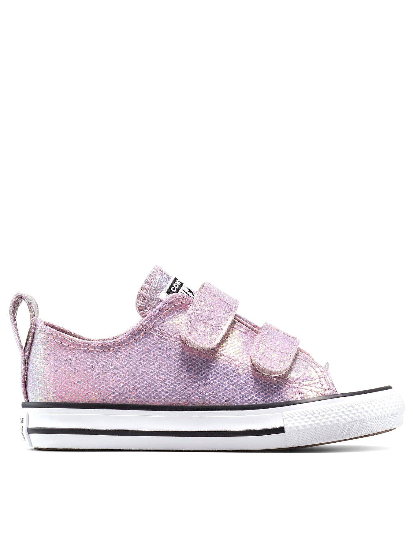 Converse Infant Chuck Taylor All Star Disco Easy-On Low Top - Purple