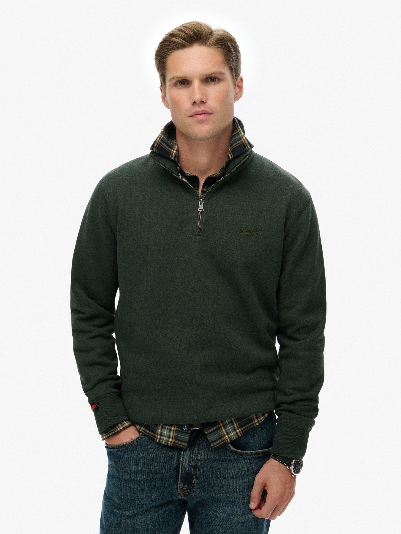Superdry Superdry Essential Logo Half Zip Sweat