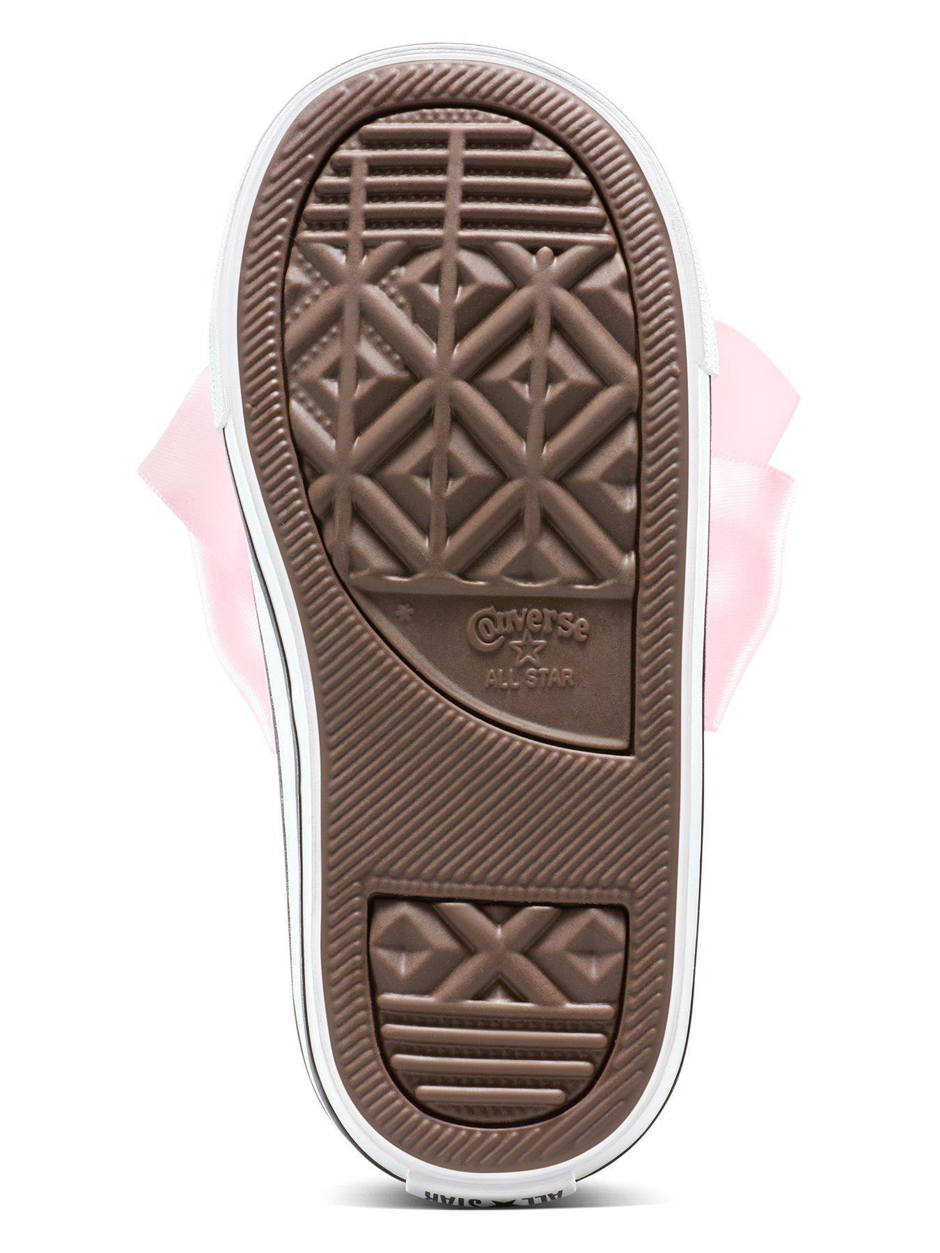 Image 5 of 7 of Converse Infant Chuck Taylor All Star Bows Easy-On Low Top - Pink