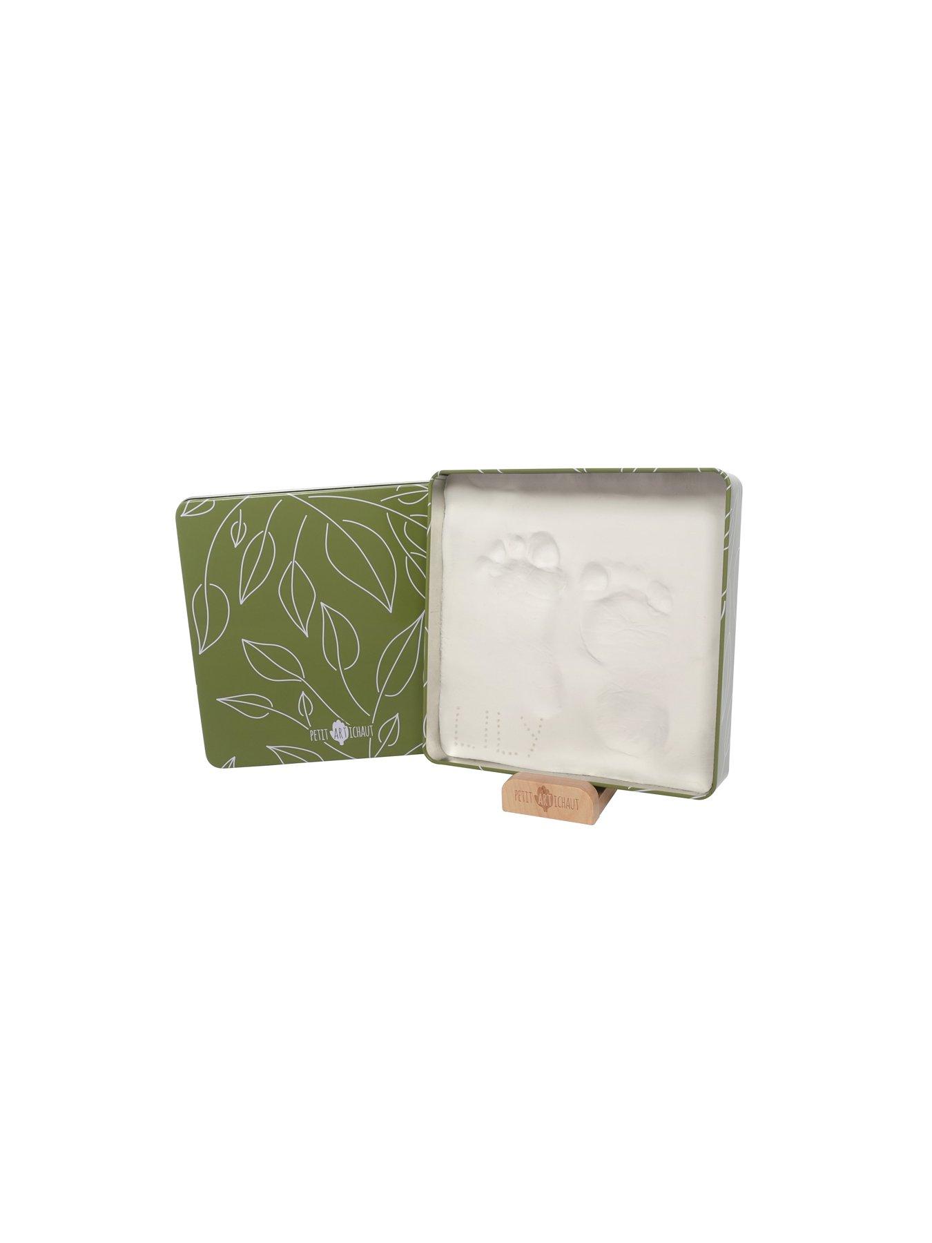Image 4 of 4 of Petit Artichaut Baby Box Square - Olive Tree