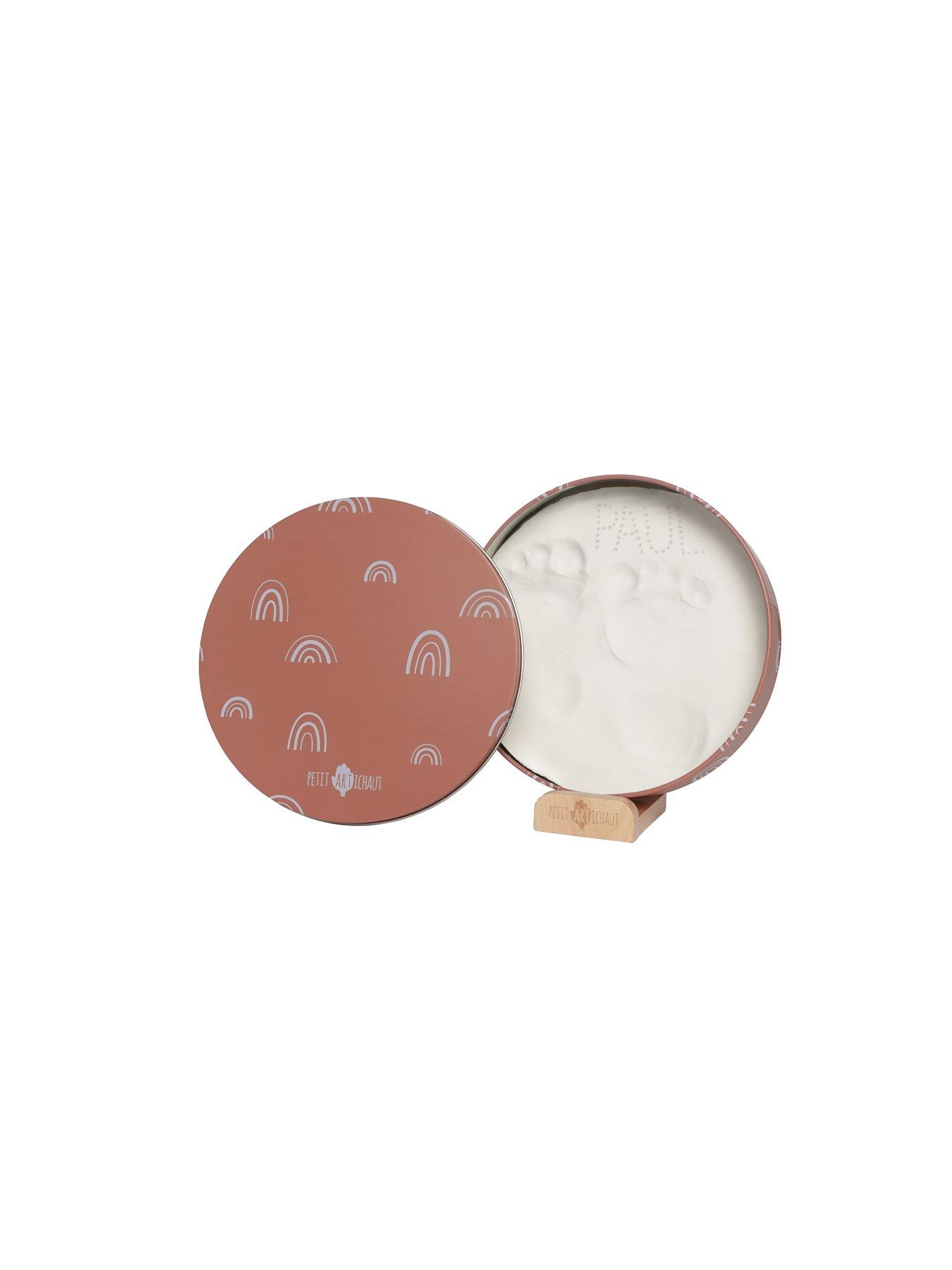 Image 3 of 4 of Petit Artichaut Baby Box Round - Rainbow Terracotta
