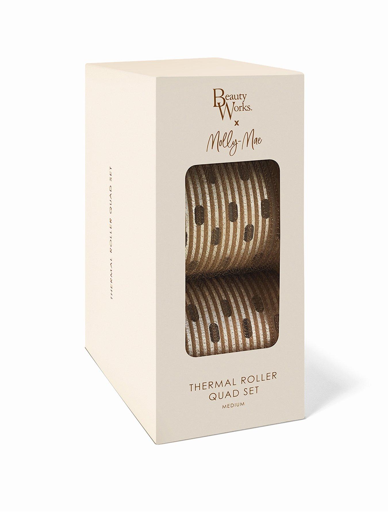 Beauty Works x Molly-Mae Medium Thermal Roller 4 Set