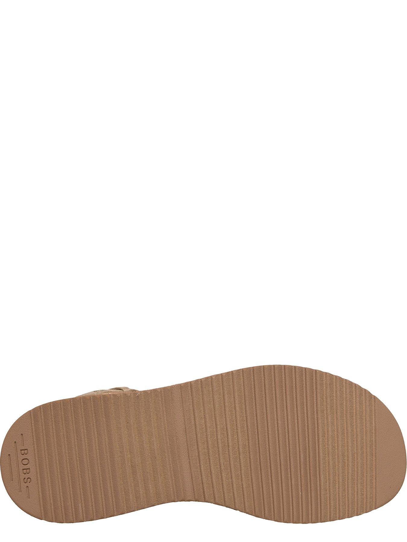 Image 4 of 5 of Skechers Bobs Sun Vibebe Corky Slip-ins Sandal - Natural Textile
