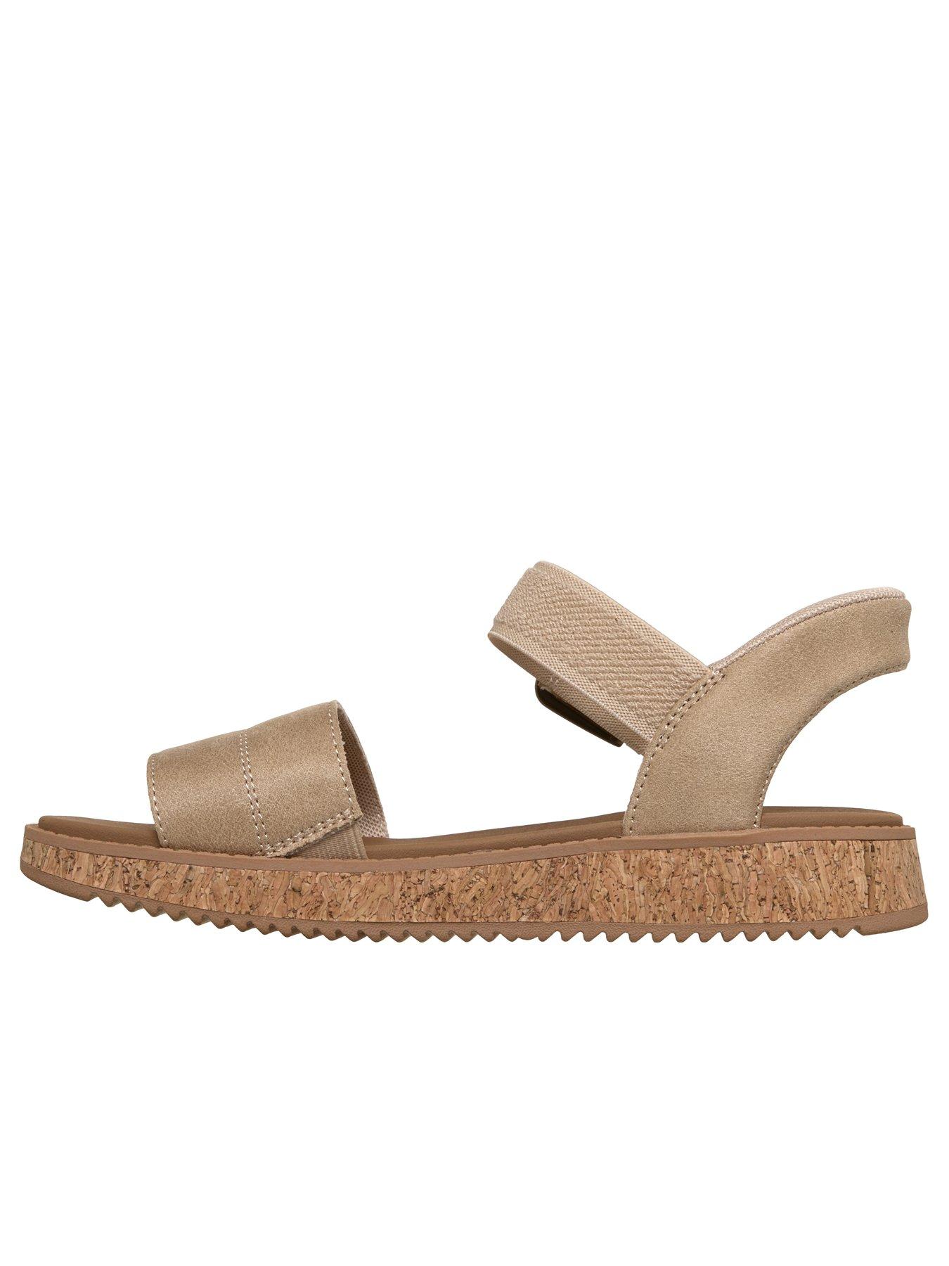 Image 5 of 5 of Skechers Bobs Sun Vibebe Corky Slip-ins Sandal - Natural Textile