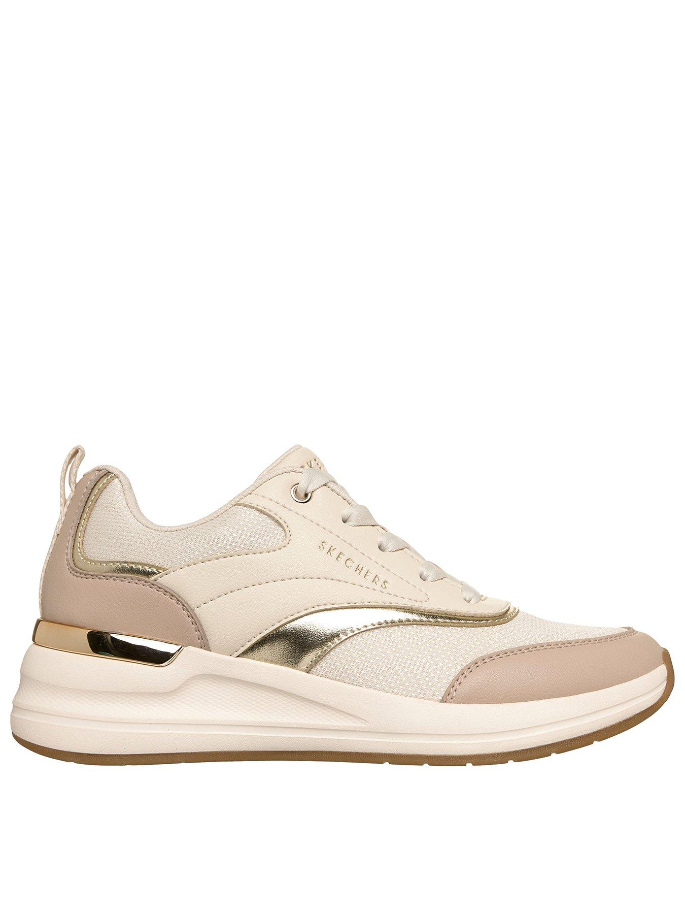 Skechers Billion 2 Monroe Wedge Trainer - Natural