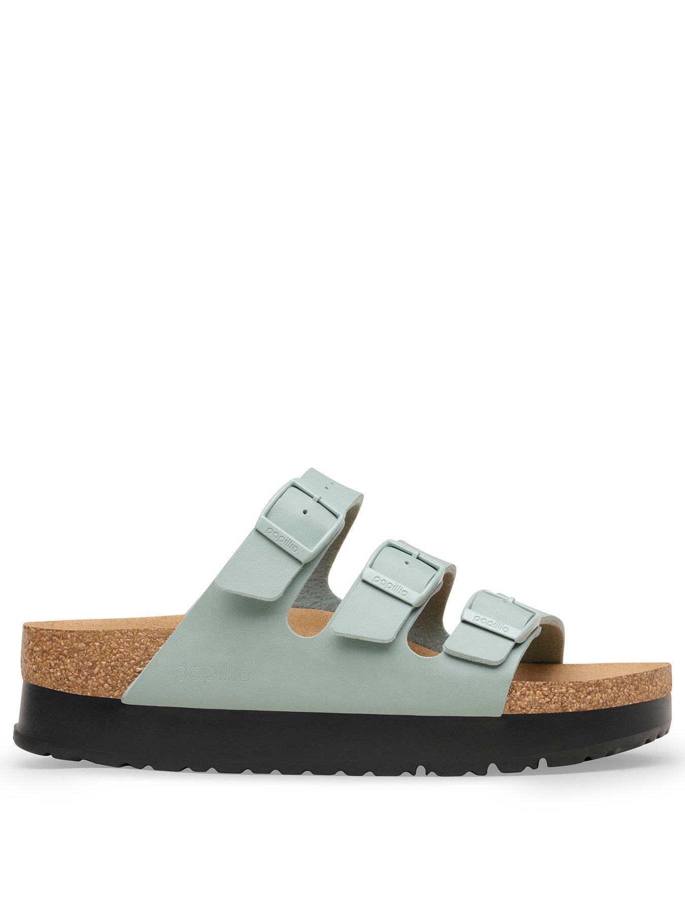 Image 2 of 3 of Birkenstock Florida Flex Platform Sandals - Pure Sage