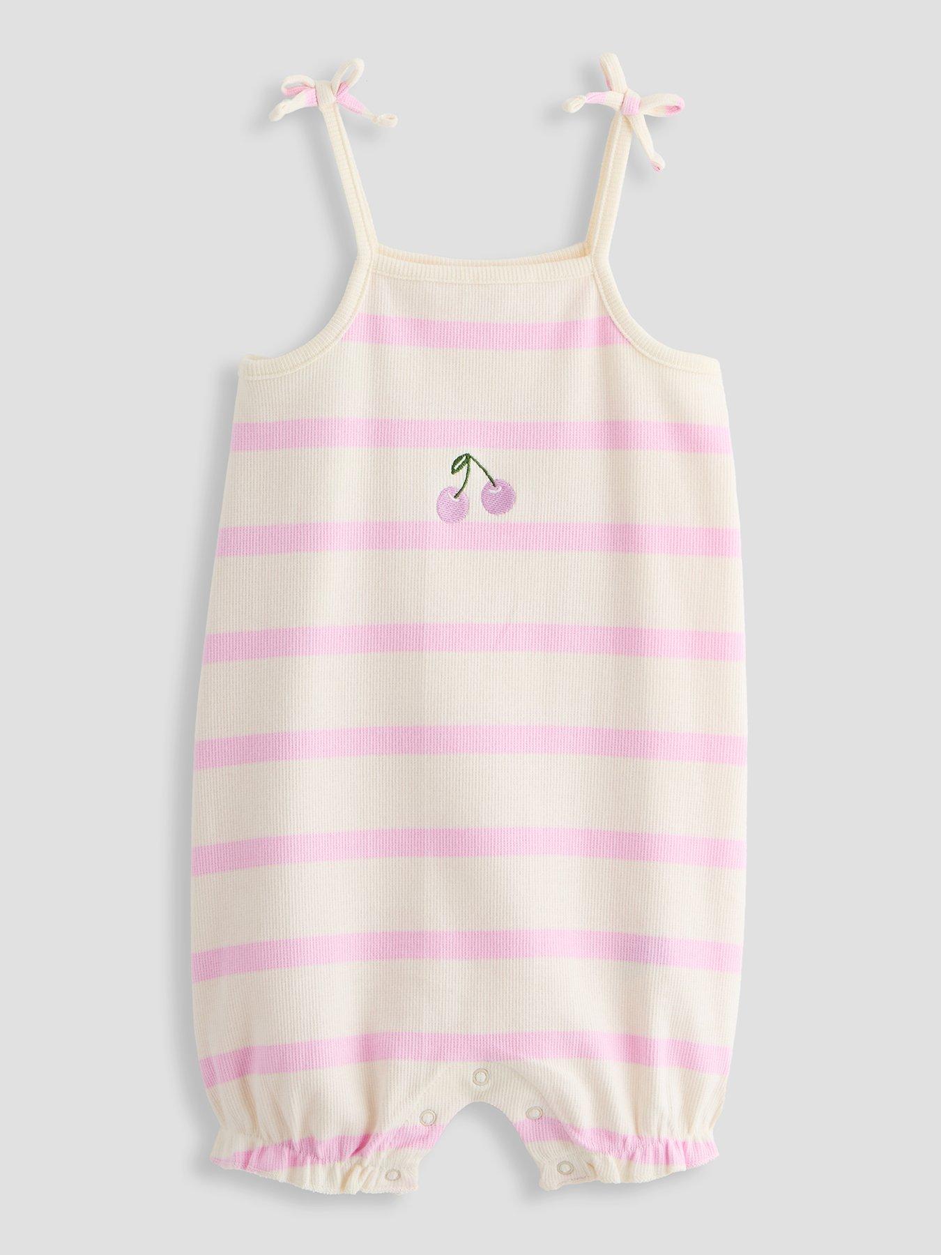 Image 2 of 5 of The Very Collection Ribbed Jersey Stripe 2 Pack Bodysuits