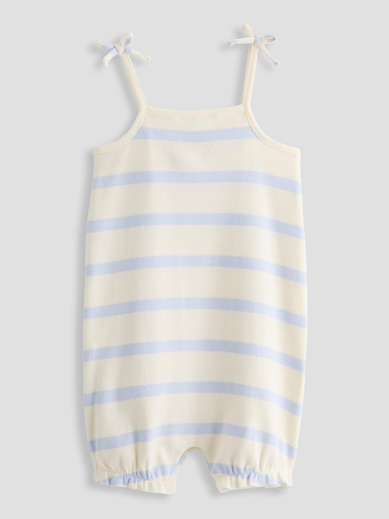 Image 3 of 5 of The Very Collection Ribbed Jersey Stripe 2 Pack Bodysuits