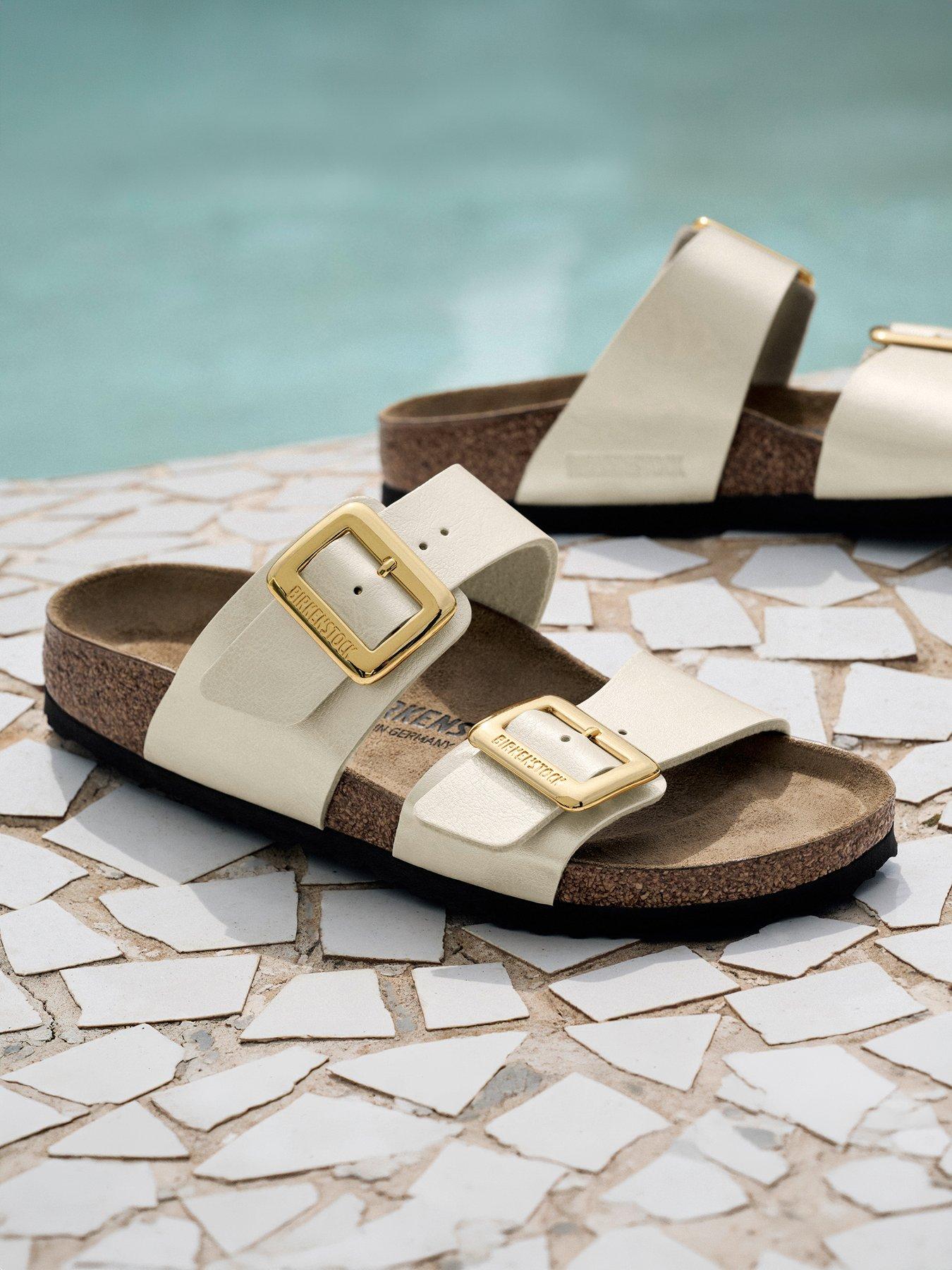 Birkenstock Sydney Birko-Flor Sandal - White