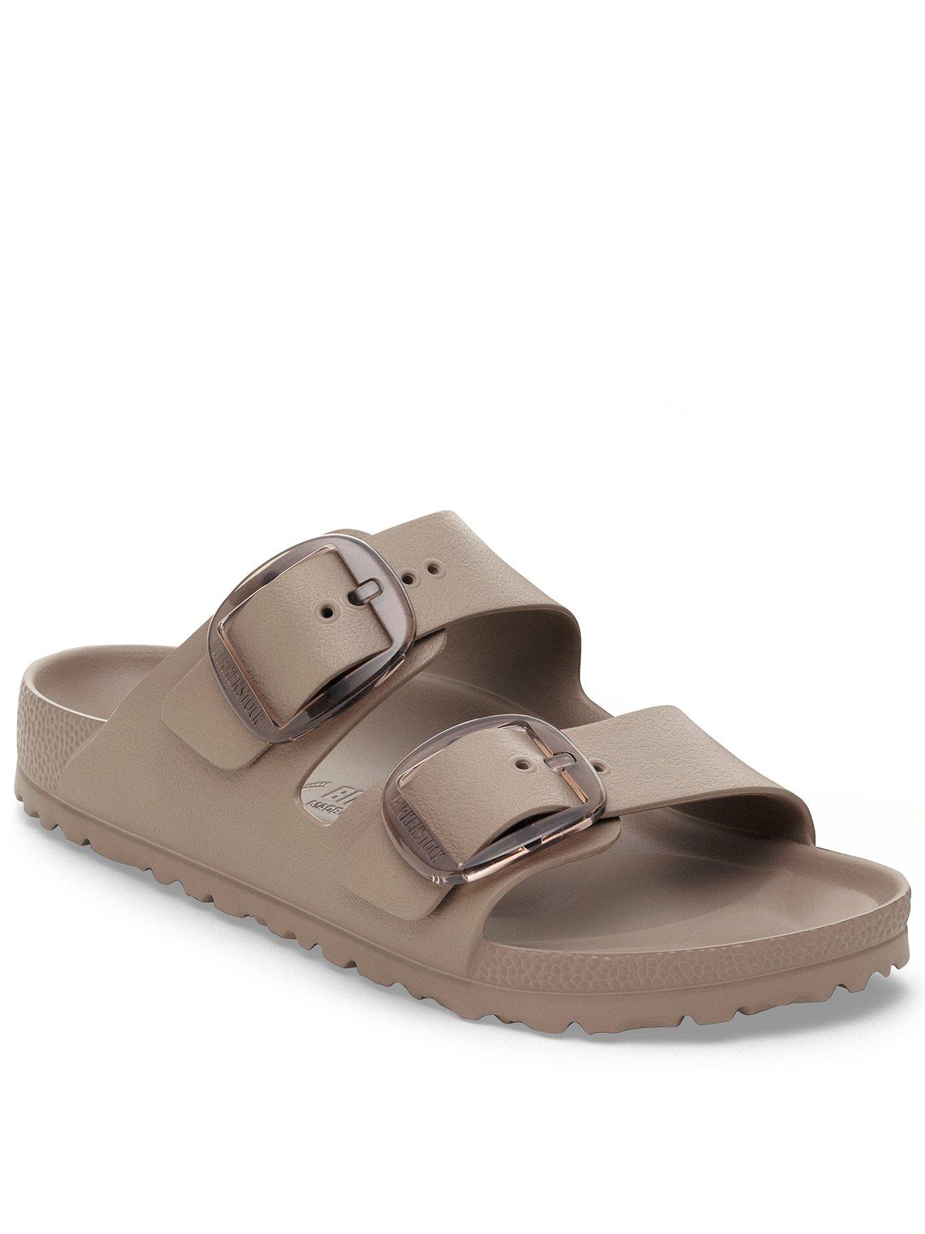 Birkenstock Arizona Big Buckle Eva Sandal, Beige, Size 5, Women