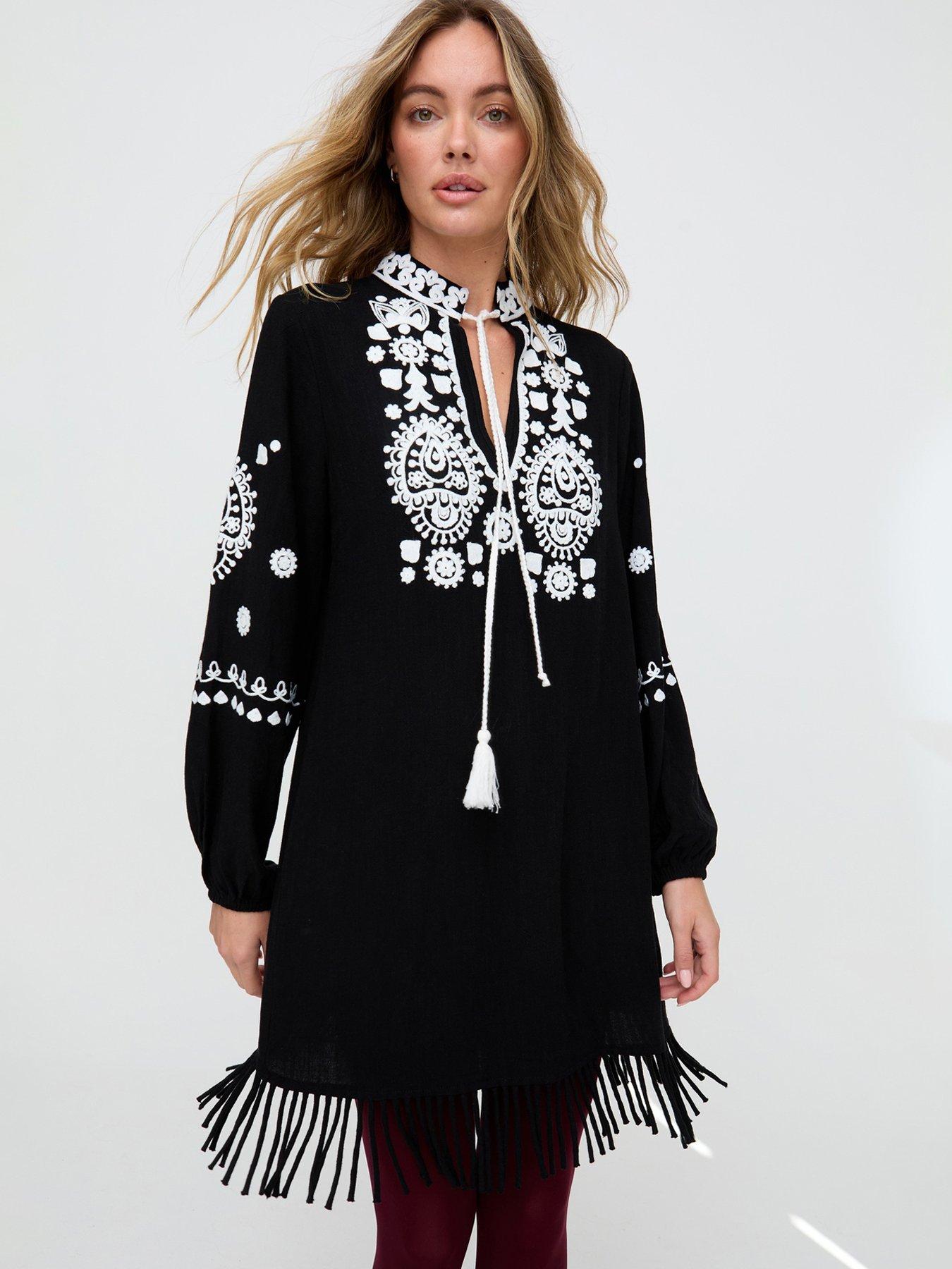 Raffya Katy Dress - Black