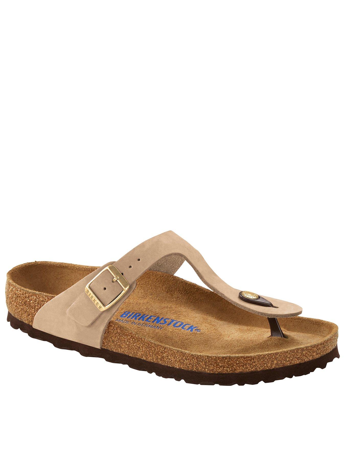 Birkenstock Gizeh Leather Sandal - Sandcastle