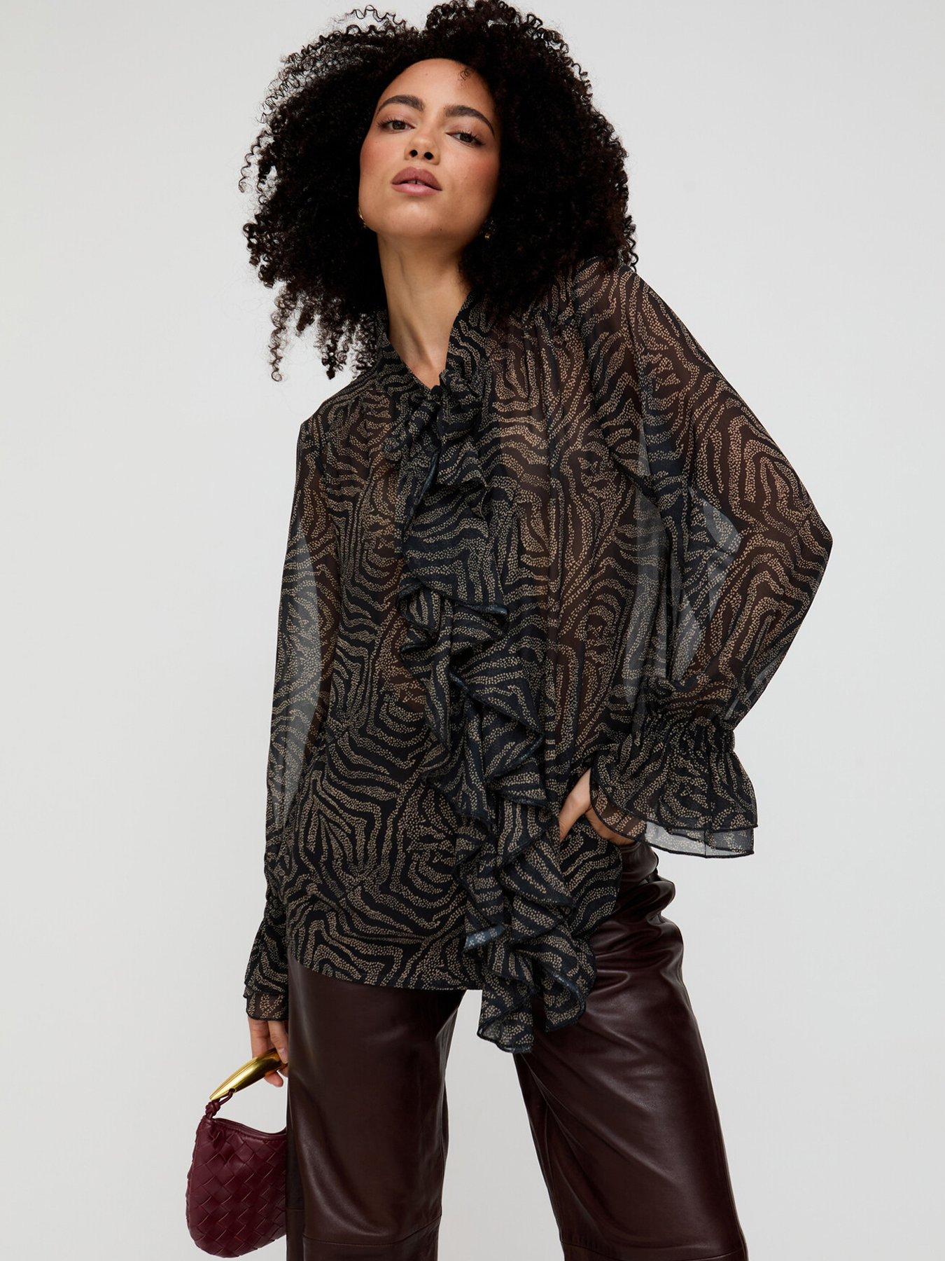 Lily & Lionel Zendaya Blouse - Black