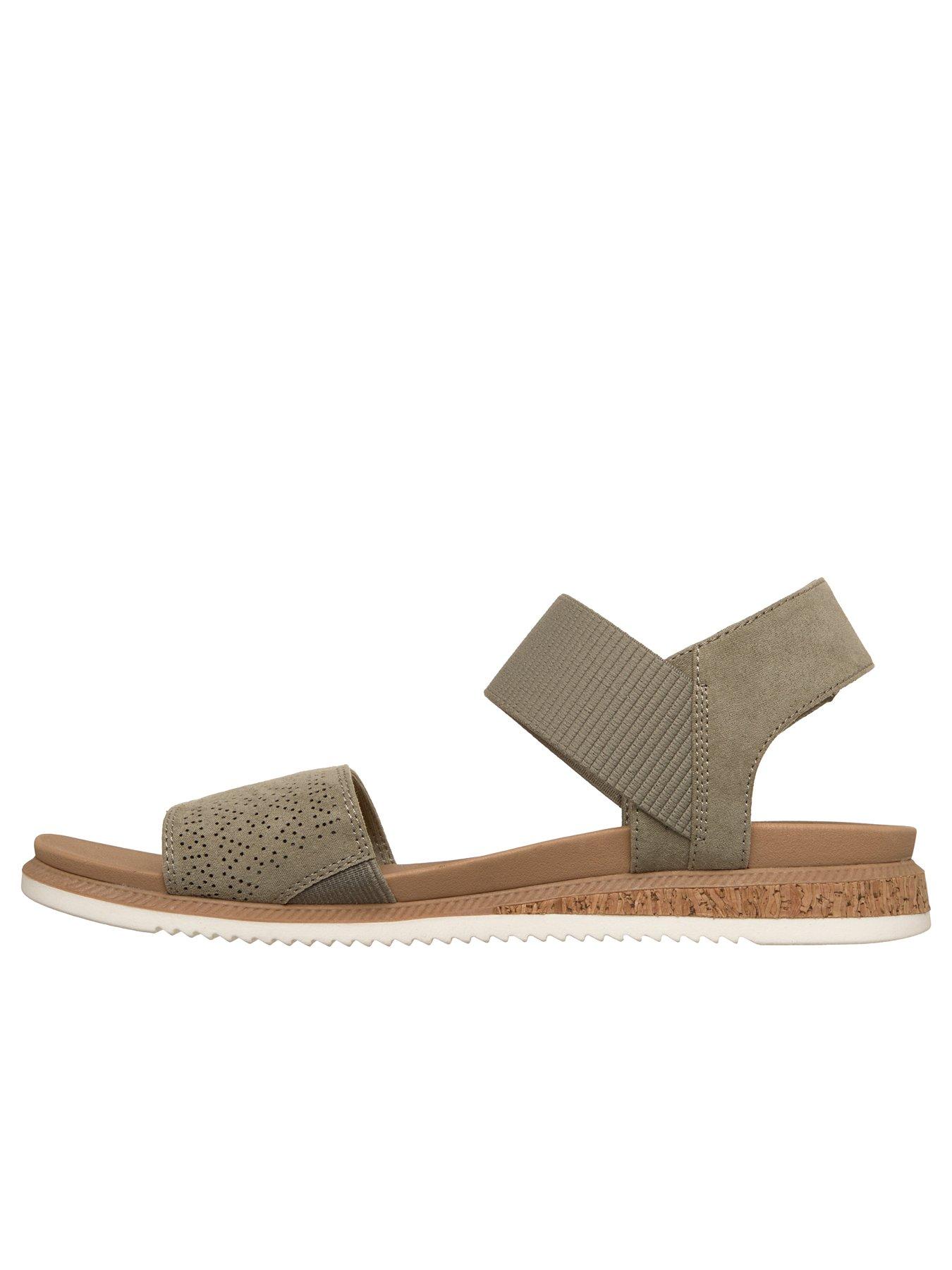 Image 4 of 4 of Skechers Desert Kiss Low Top Look Sandals - Green