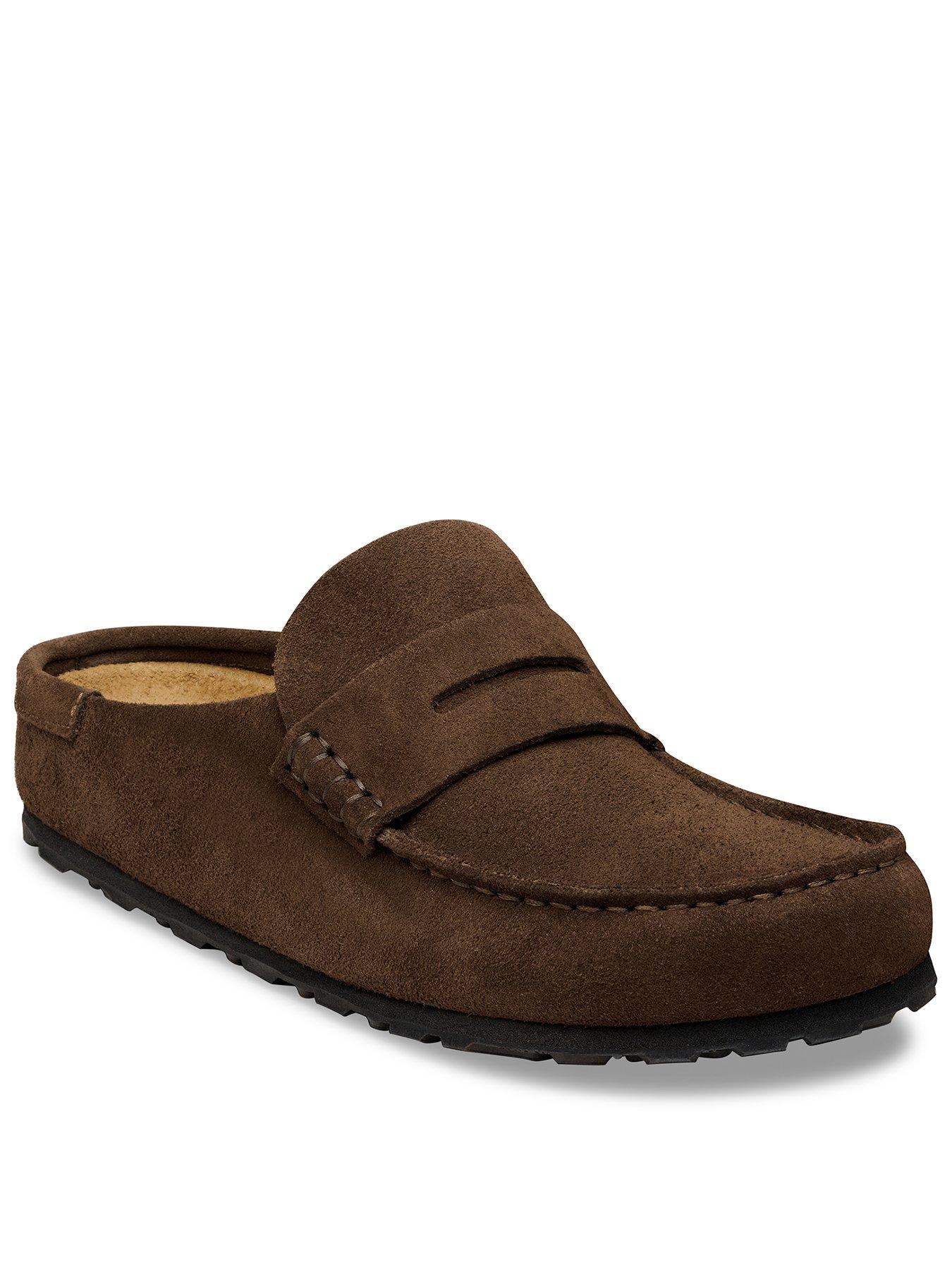 Image 2 of 4 of Birkenstock Womens Naples Wrapped Suede Loafer - Carafe