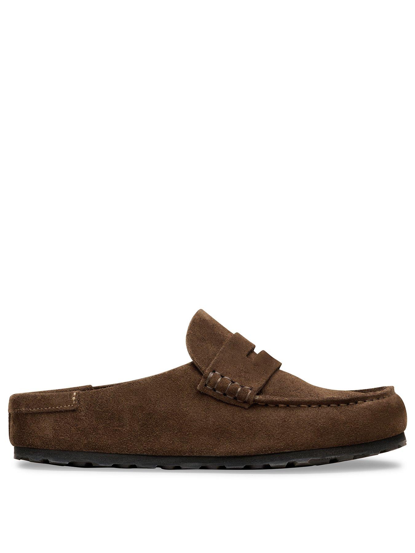 Image 3 of 4 of Birkenstock Womens Naples Wrapped Suede Loafer - Carafe