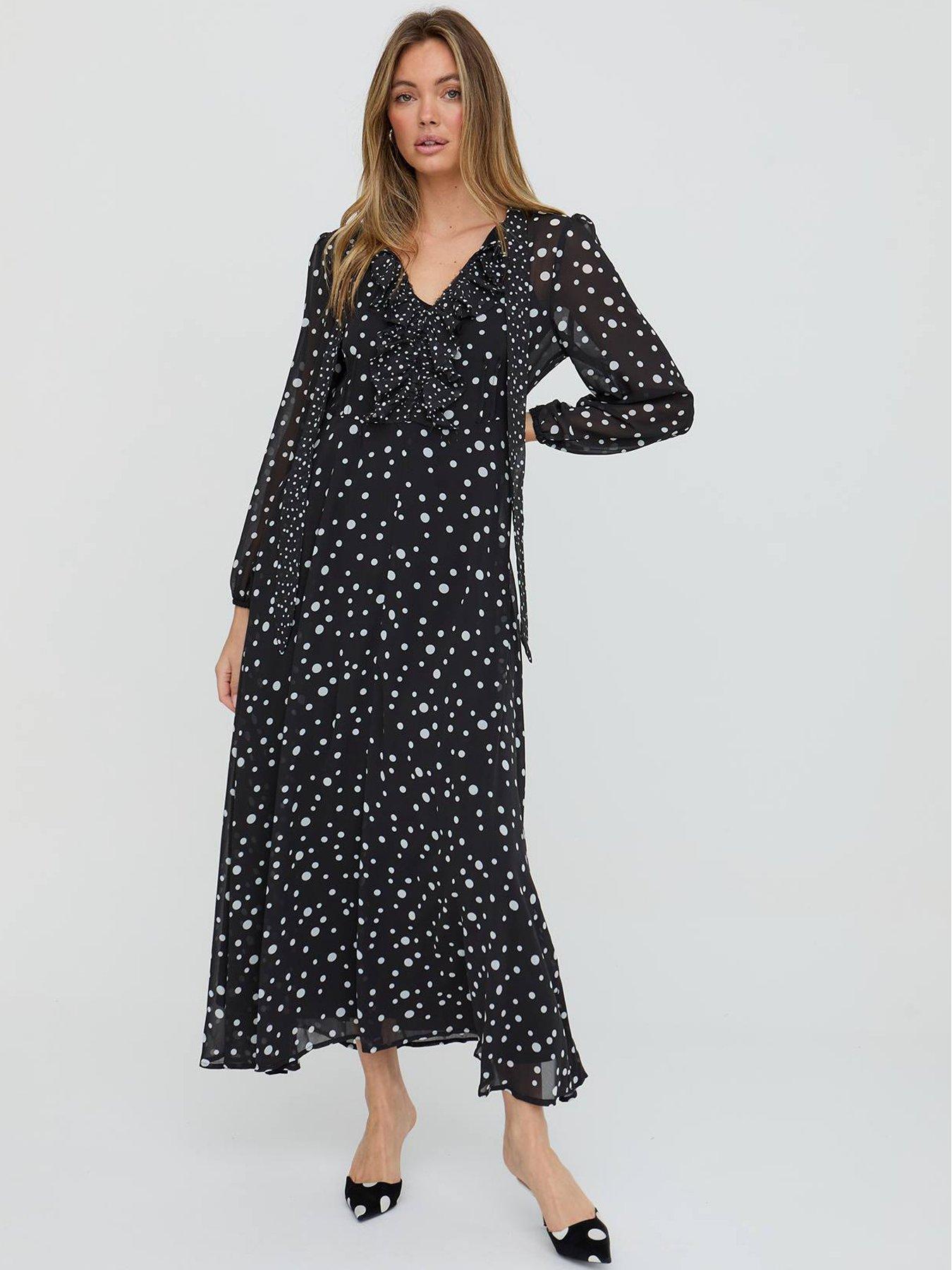 Image 1 of 6 of Lily & Lionel Margot Dress - Black