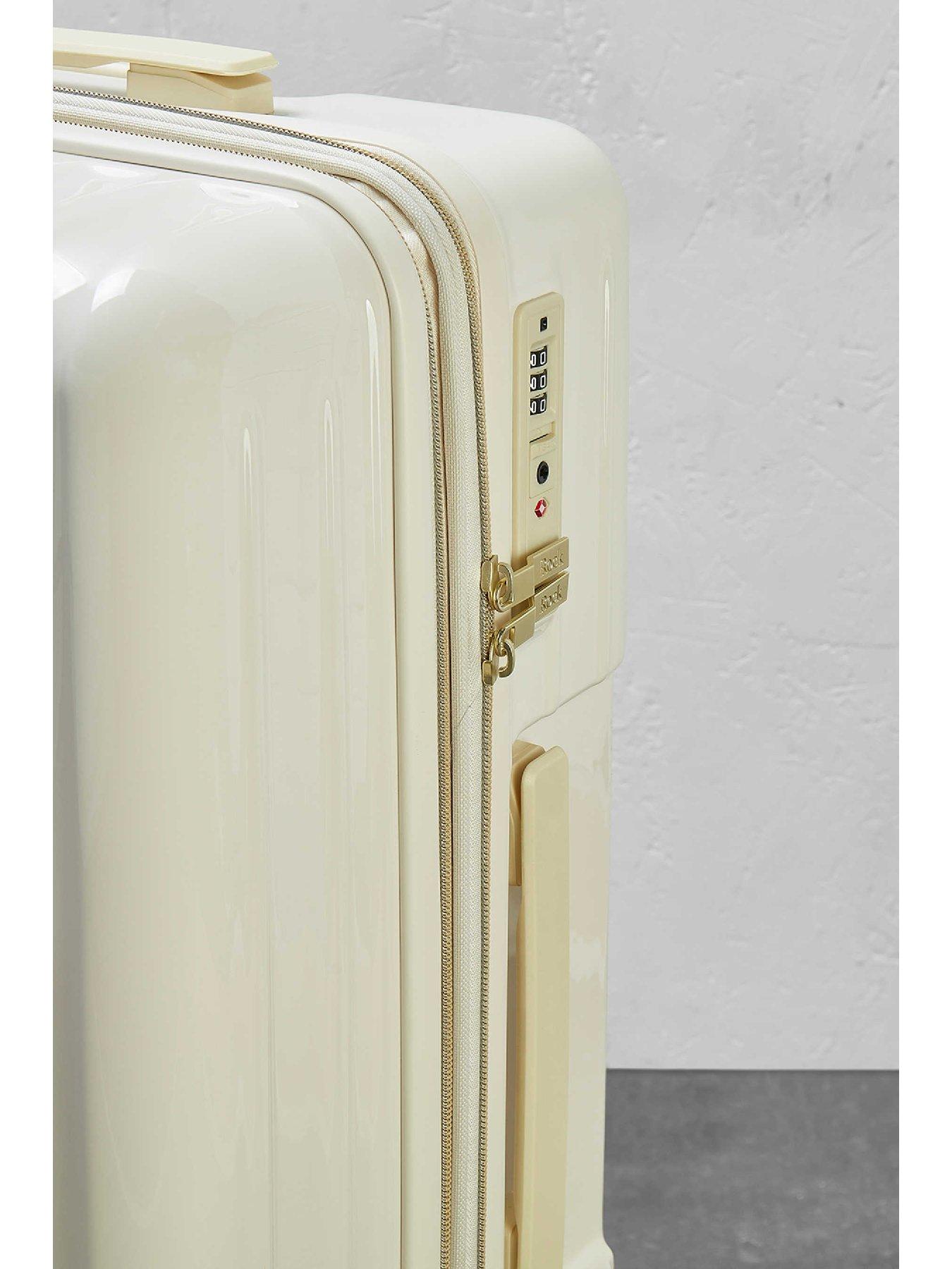 Image 6 of 6 of Rock Luggage Primrose Cream Large Suitcase