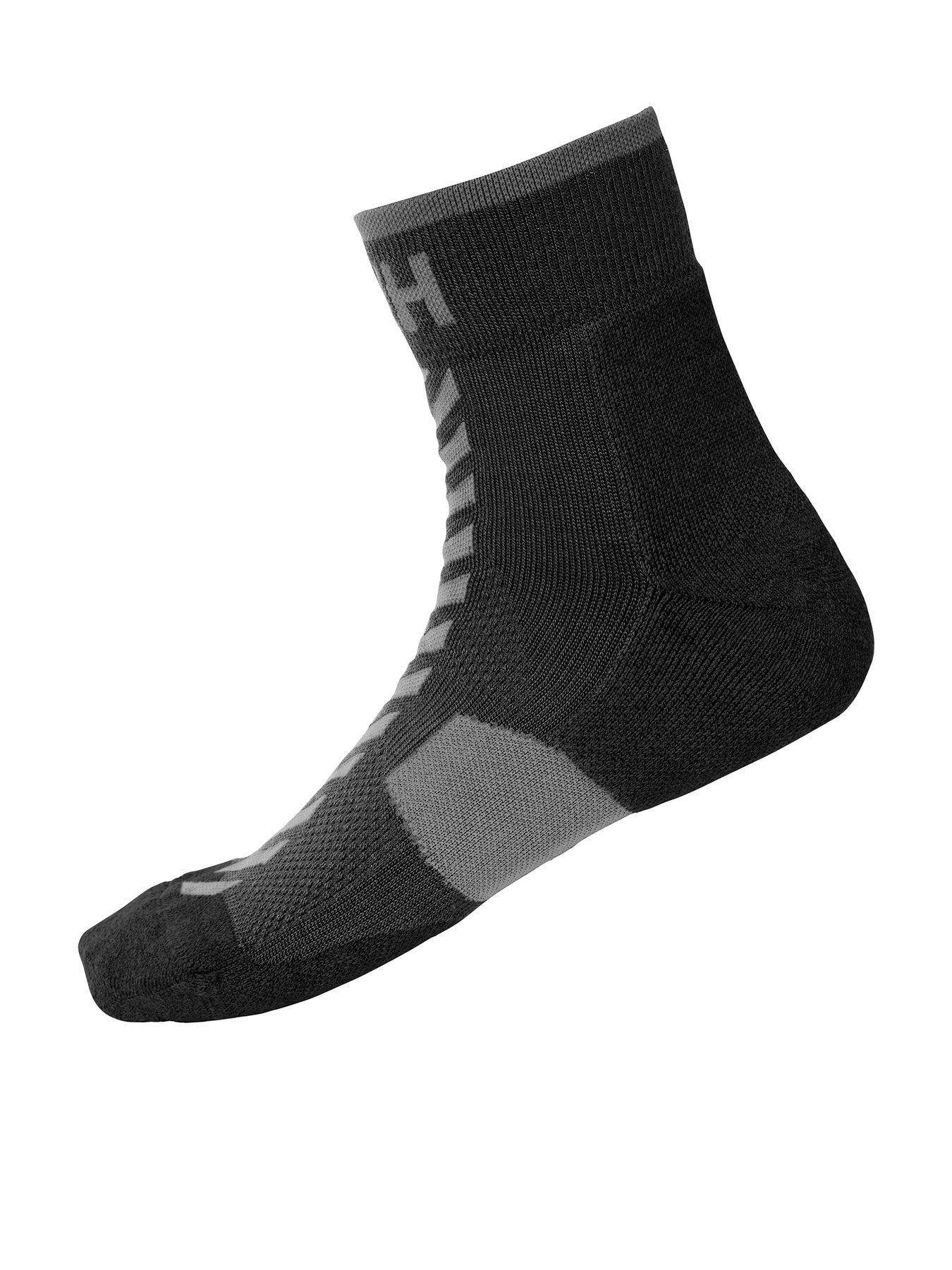 Helly Hansen: Mens Hiking Quarter Sock - Black