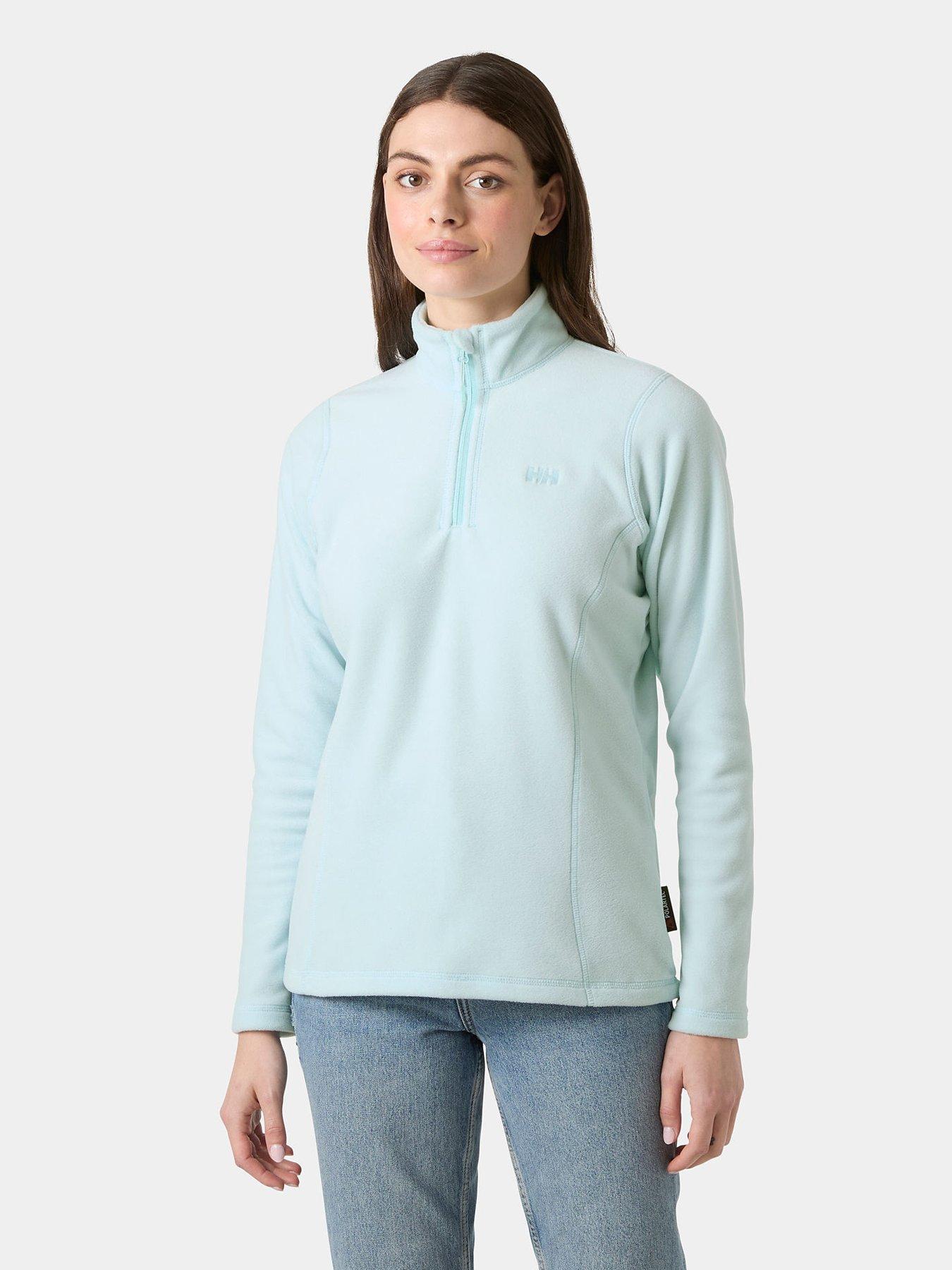 Helly Hansen Womens Daybreaker 1/2 Zip Fleece - Blue