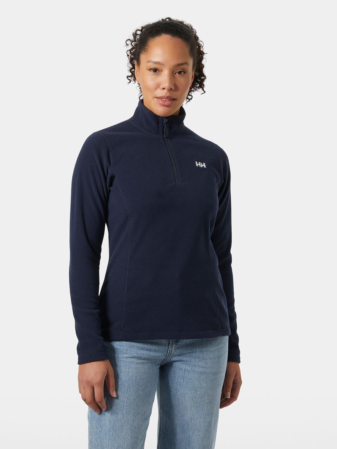 Helly Hansen Womens Daybreaker 1/2 Zip Fleece, Navy, Size Xl, Women