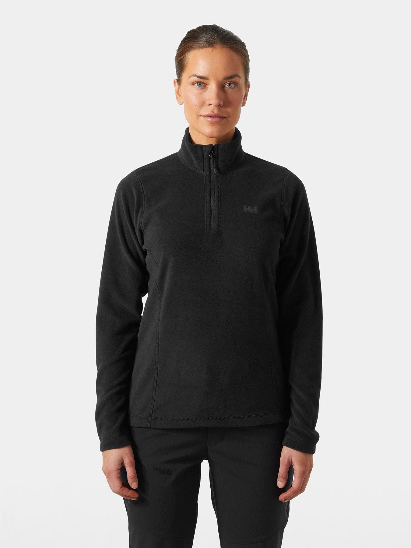 Helly Hansen Womens Daybreaker 1/2 Zip Fleece - Black
