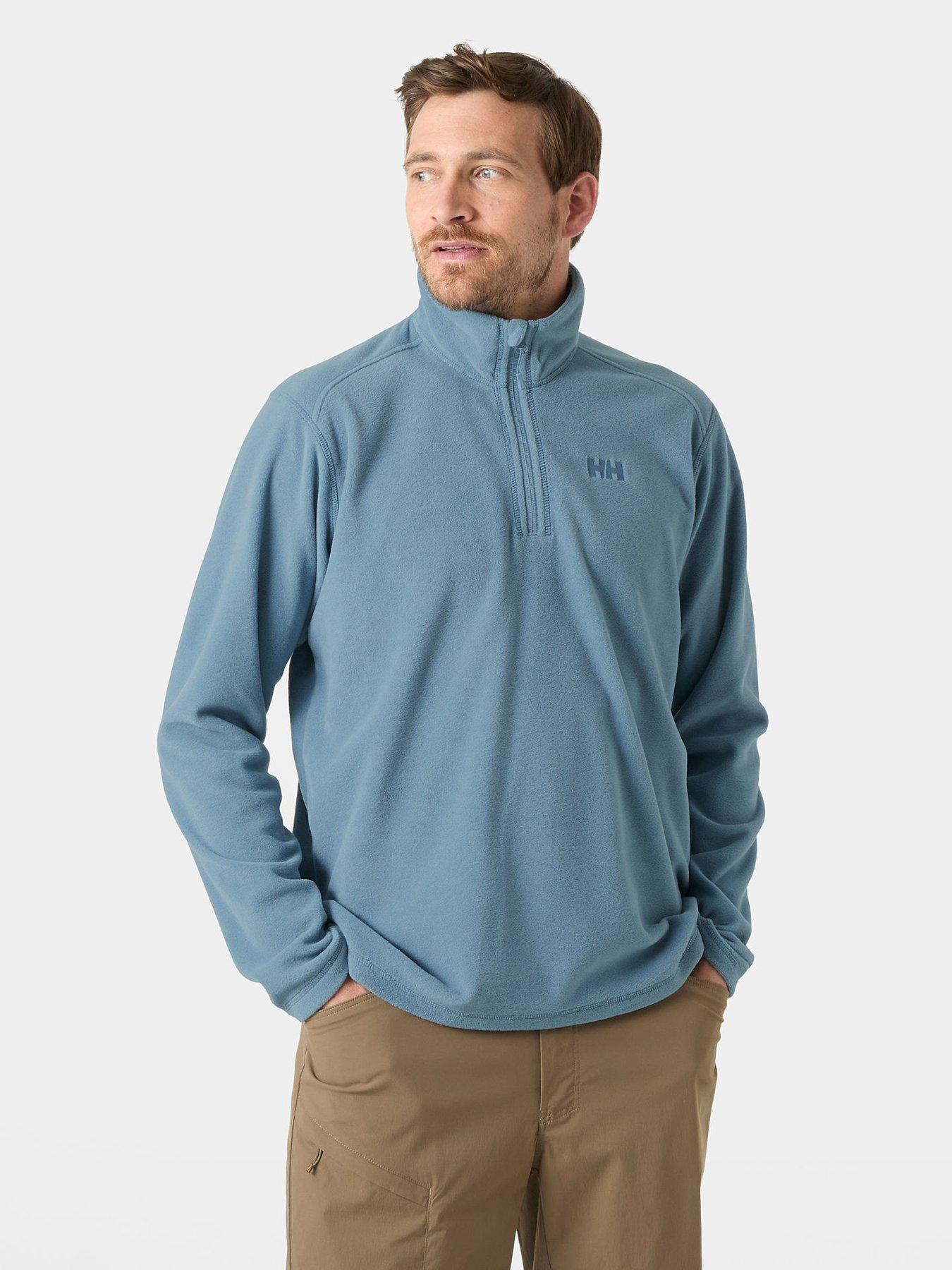 Helly Hansen Mens Daybreaker 1/2 Zip Fleece - Blue