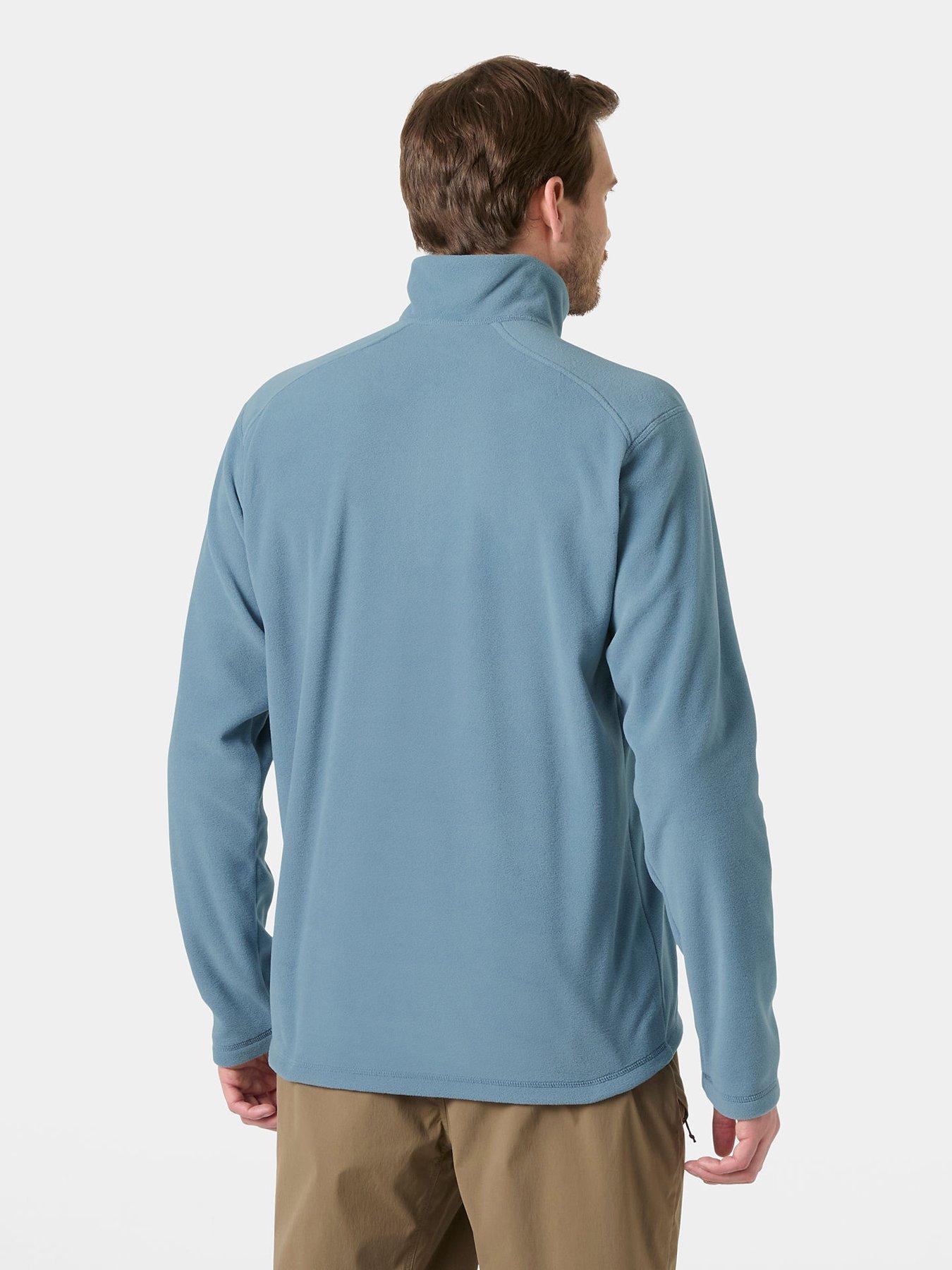 Image 2 of 3 of Helly Hansen Mens Daybreaker 1/2 Zip Fleece - Blue