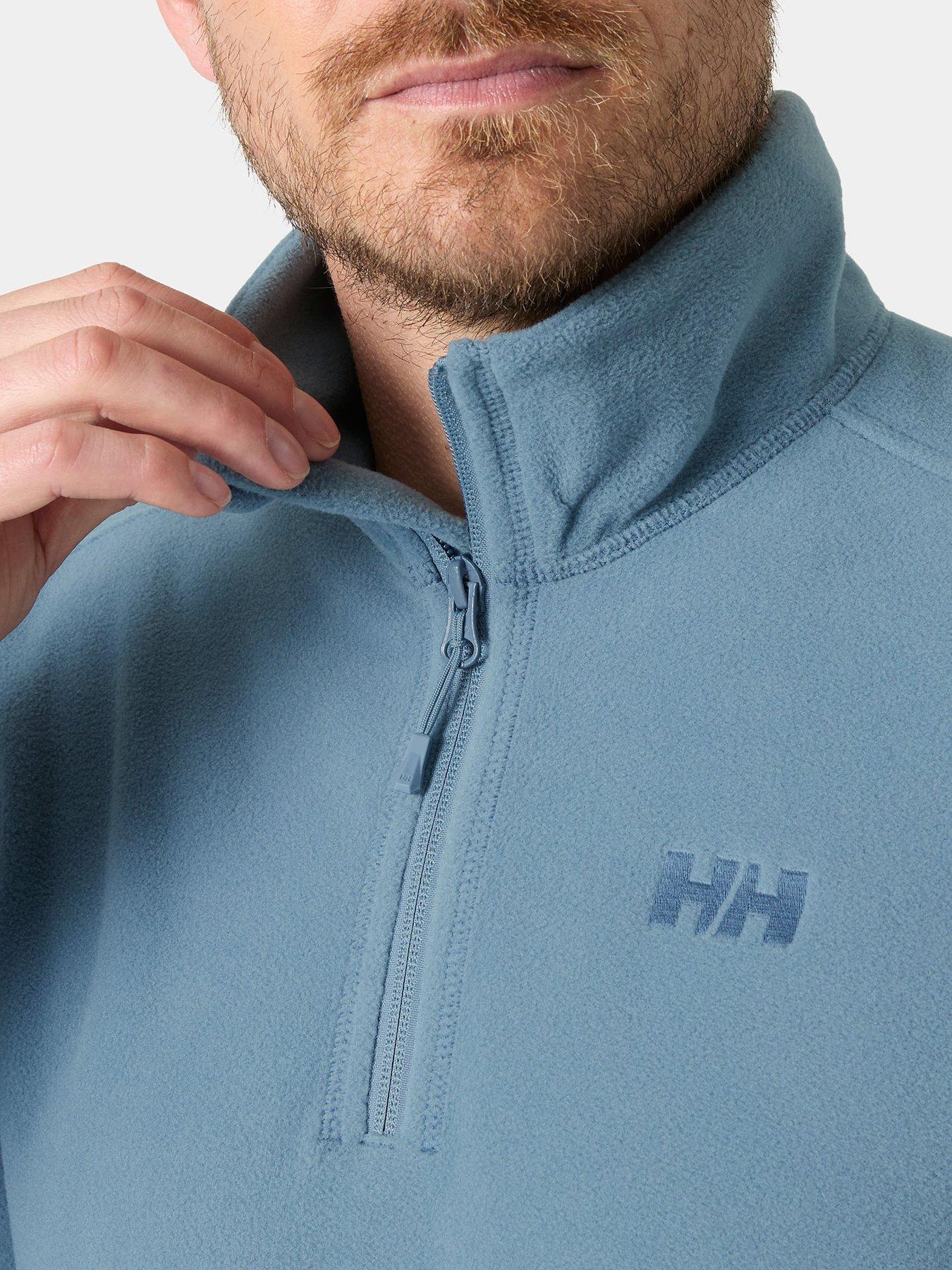 Image 3 of 3 of Helly Hansen Mens Daybreaker 1/2 Zip Fleece - Blue