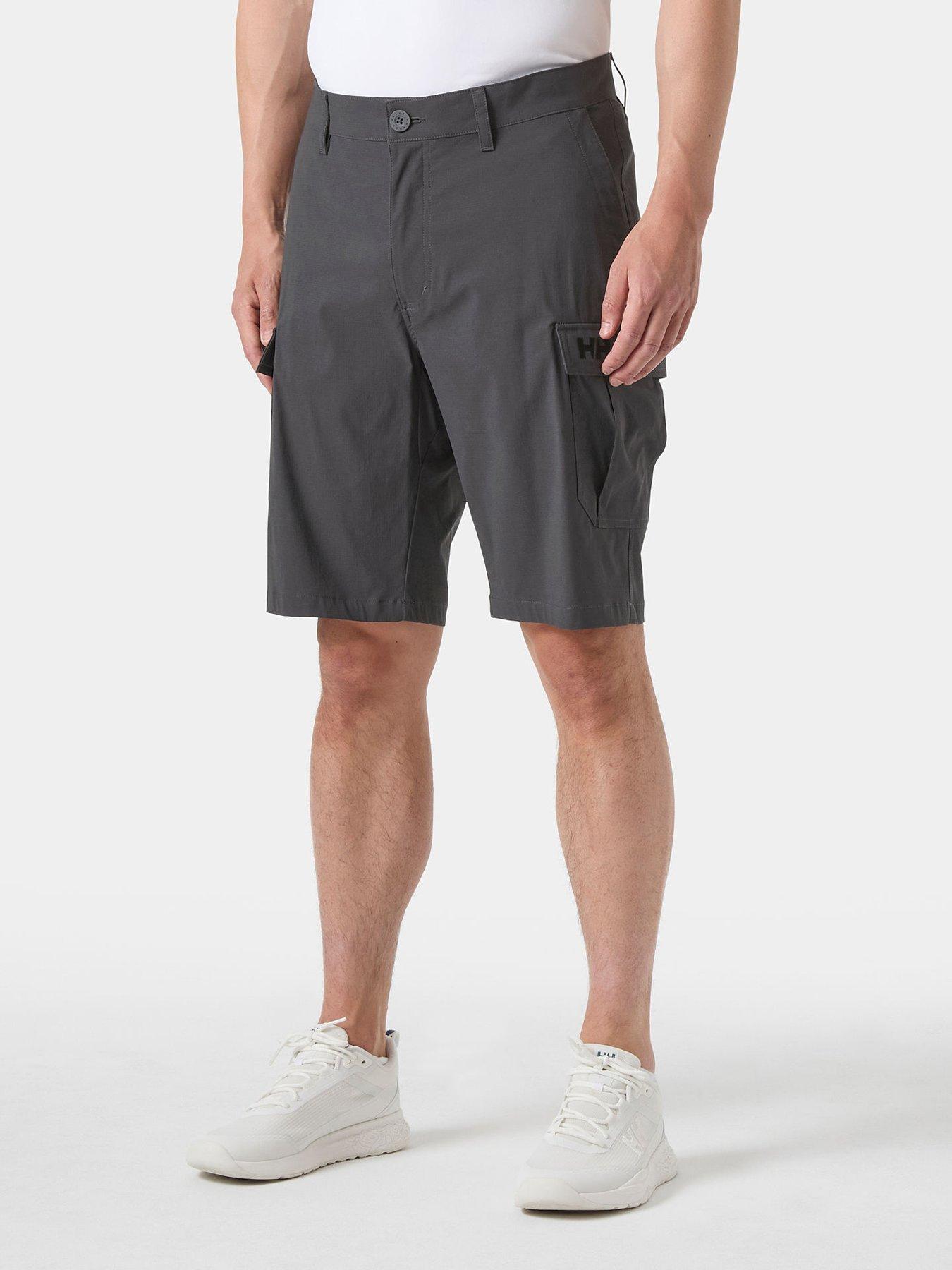Helly Hansen Mens Hh 11-Inch Cargo Shorts - Grey