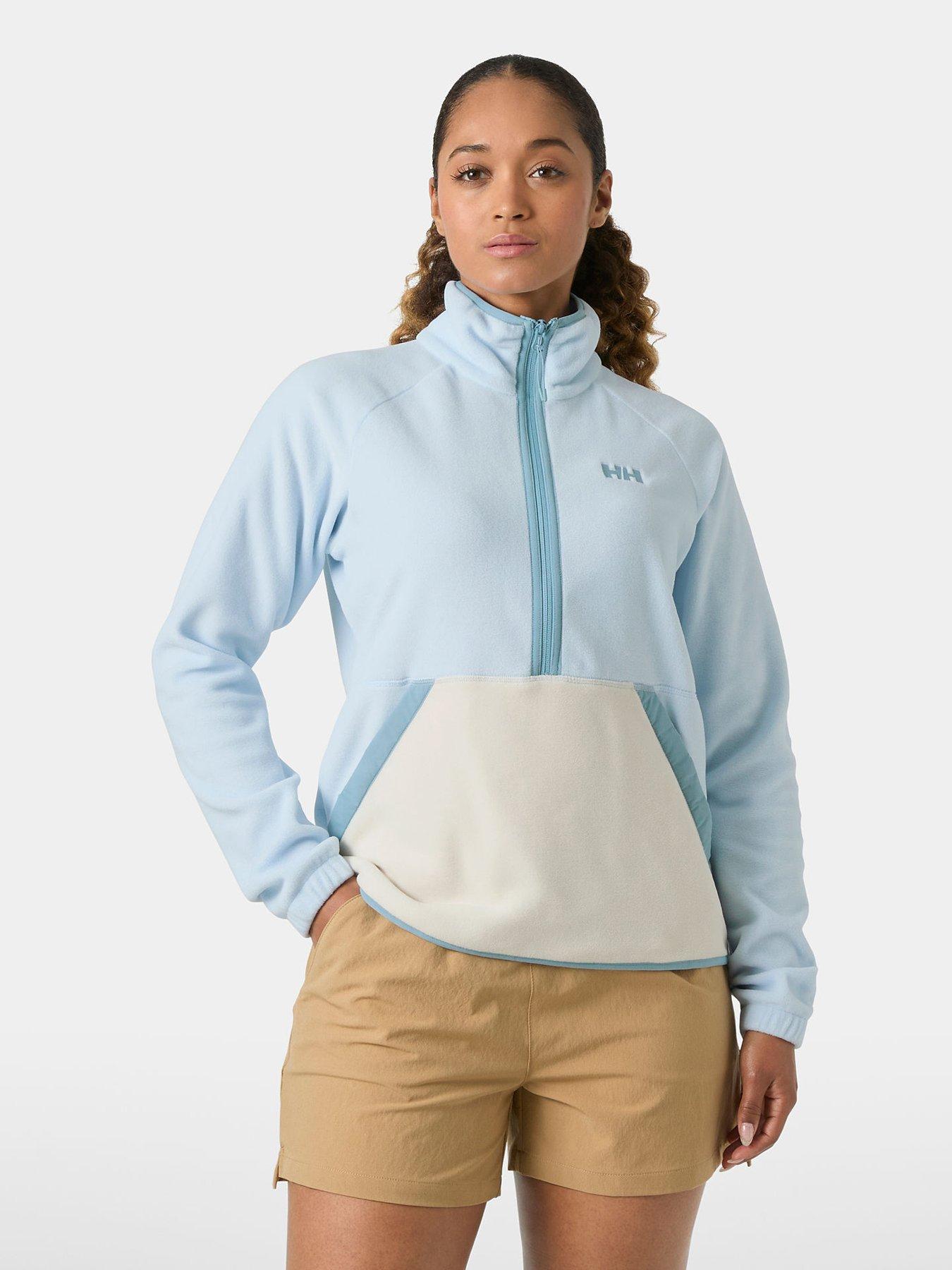 Helly Hansen Womens Rig Fleece 1/2 Zip - Blue