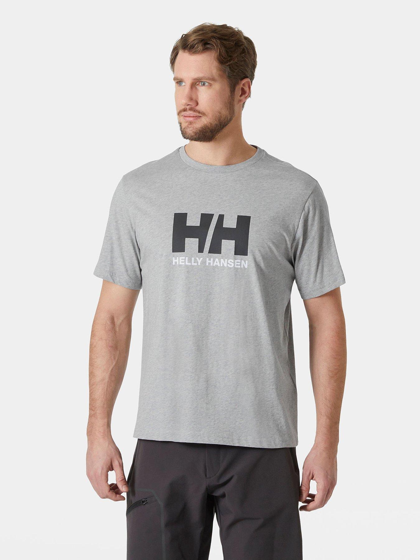 Helly Hansen Mens Hh Logo Short Sleeve T-Shirt - Grey