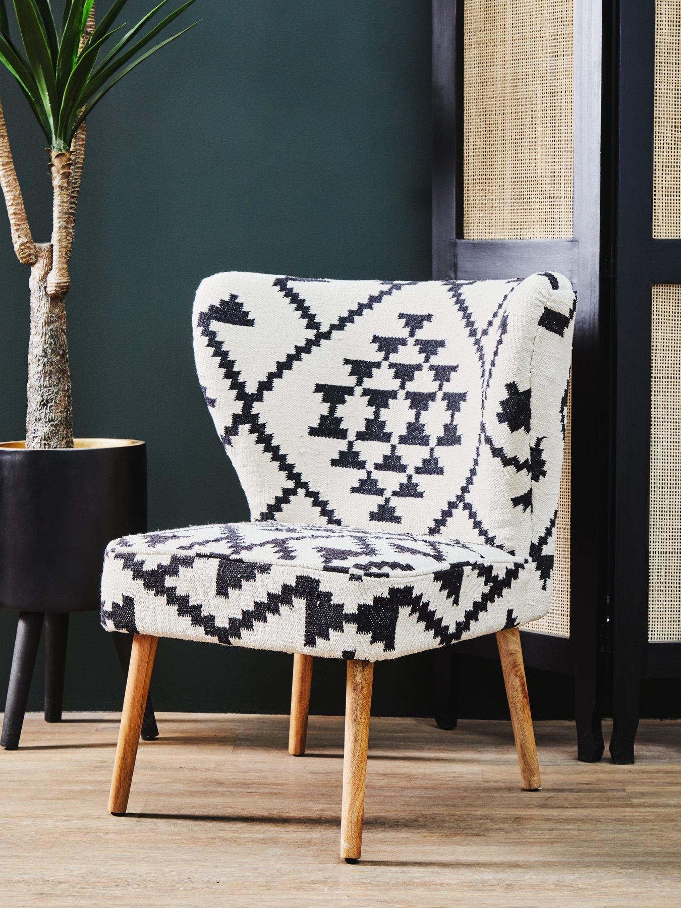 Interiors By Premier Cefena Berber Style Mango Wood Chair