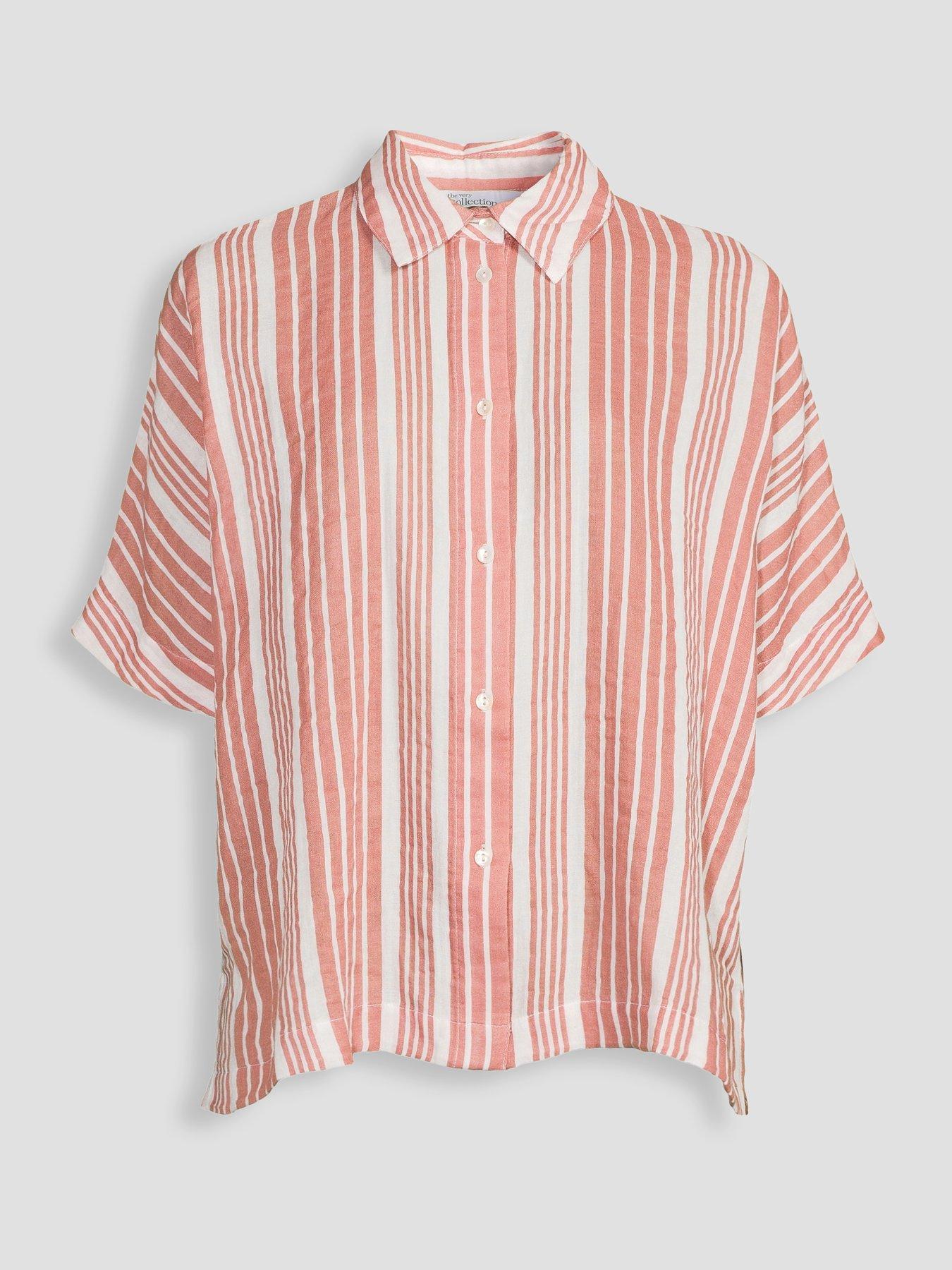 Image 7 of 7 of The Very Collection Striped Beach Shirt Co Ord