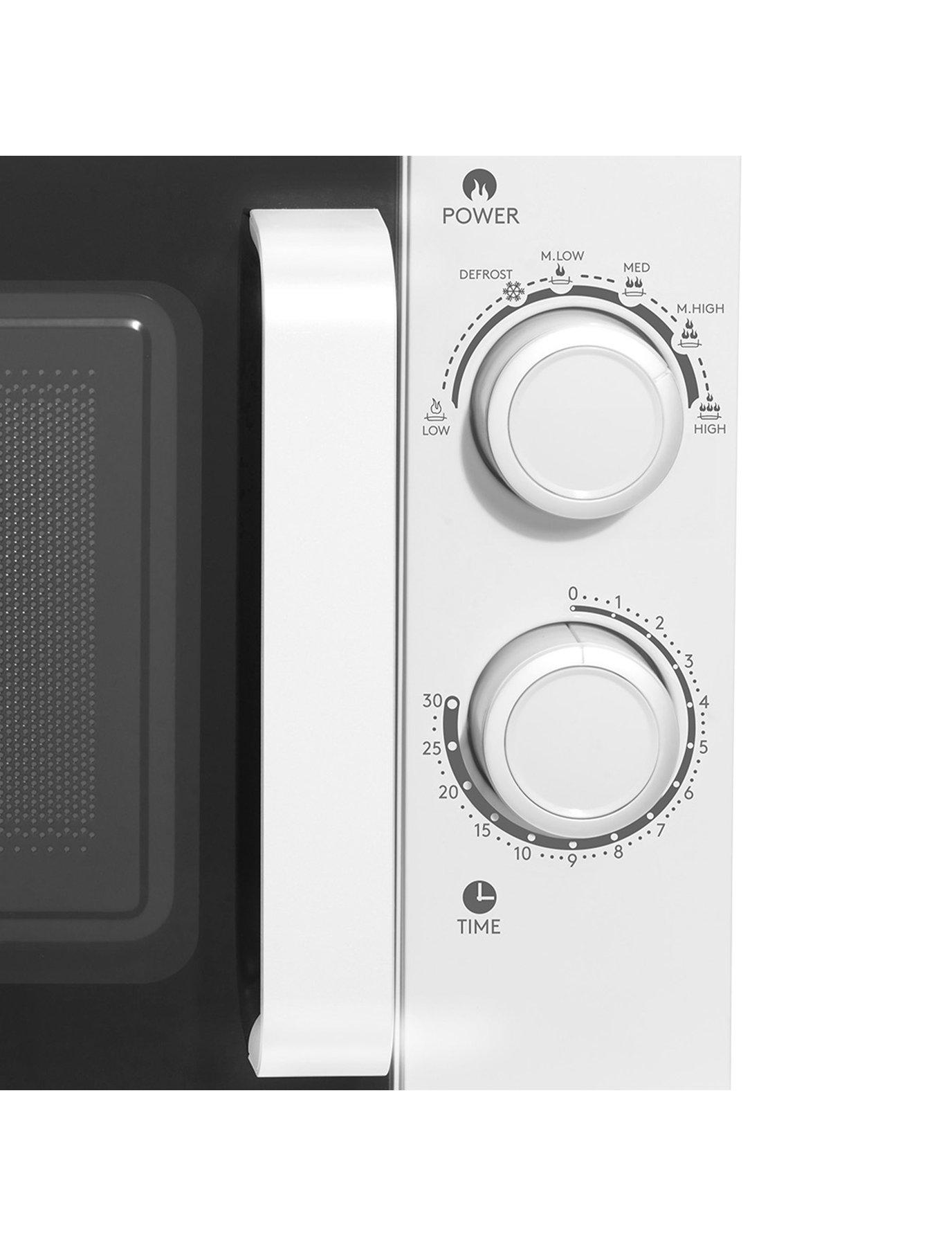 Image 5 of 7 of Haden 20L 700W&nbsp;Microwave Stainless Steel Interior - White