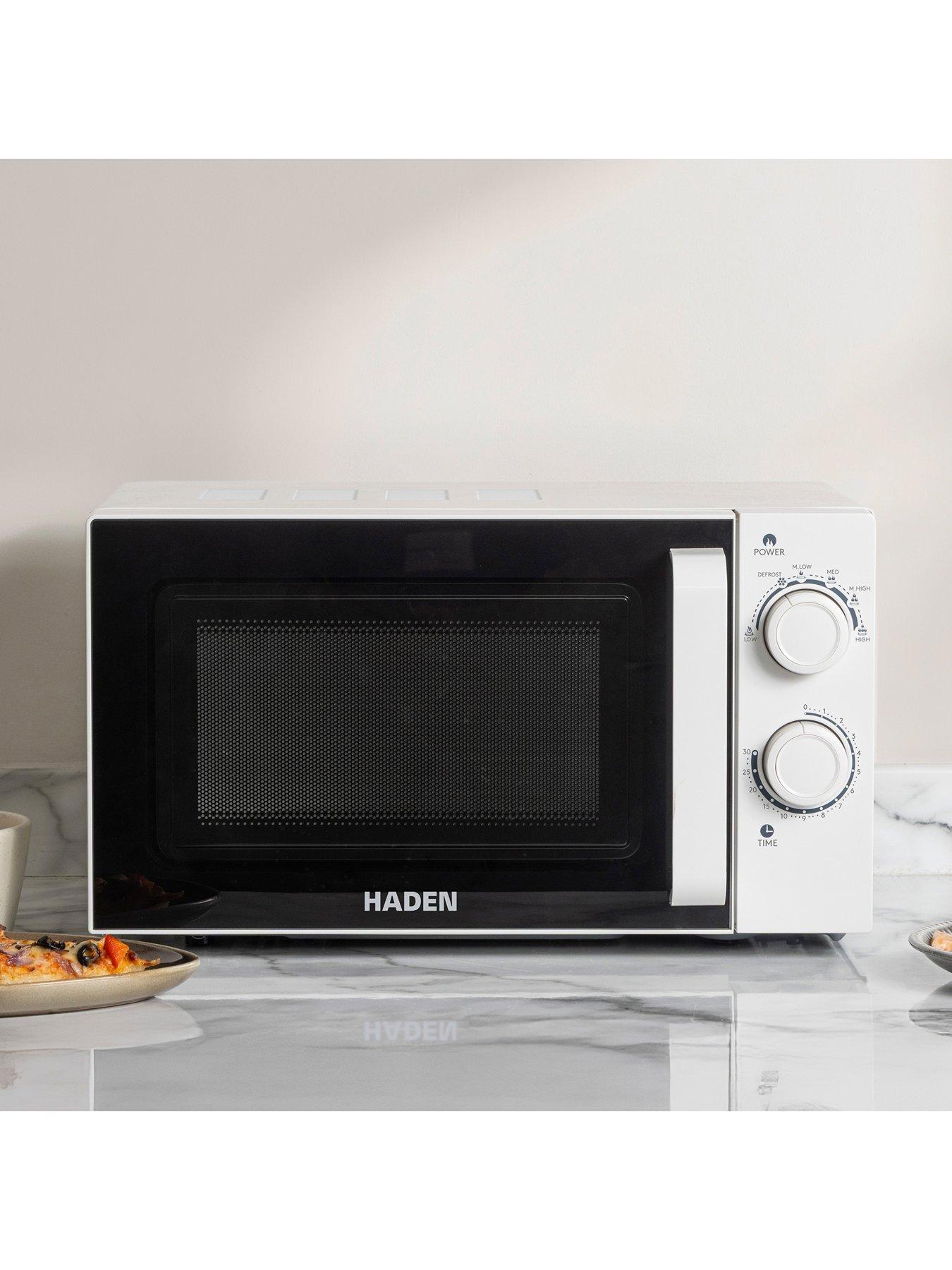 Image 7 of 7 of Haden 20L 700W&nbsp;Microwave Stainless Steel Interior - White