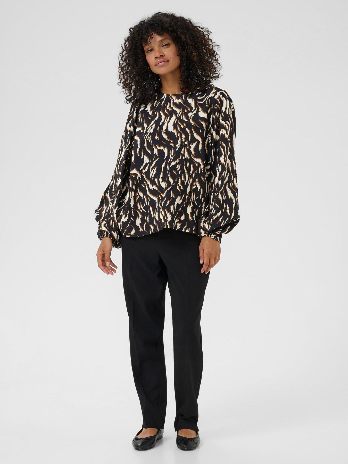 Kaffe Kamille Blouse - Black