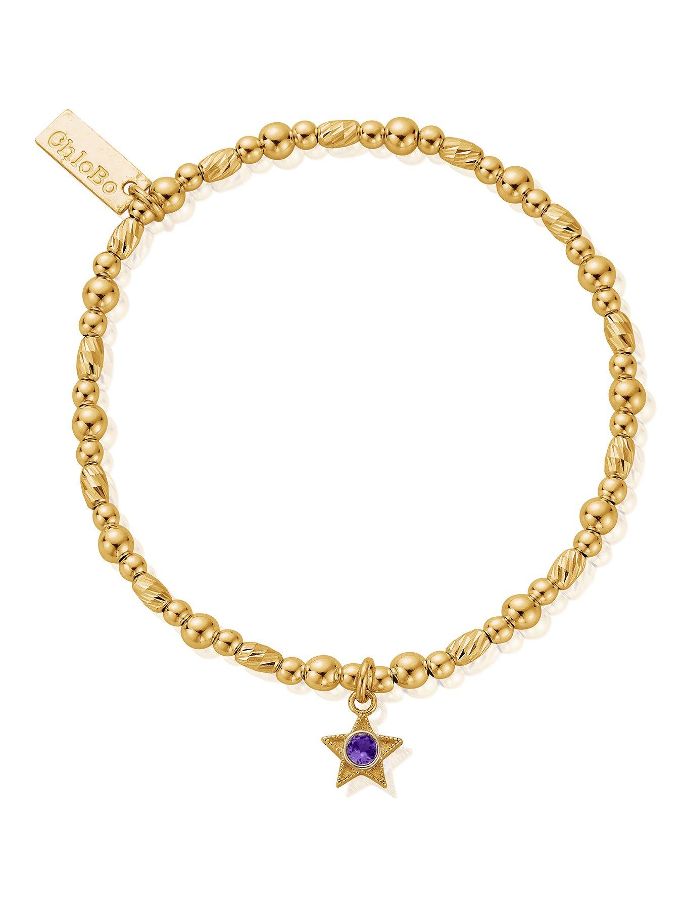 ChloBo Gold Birthstone Bracelet