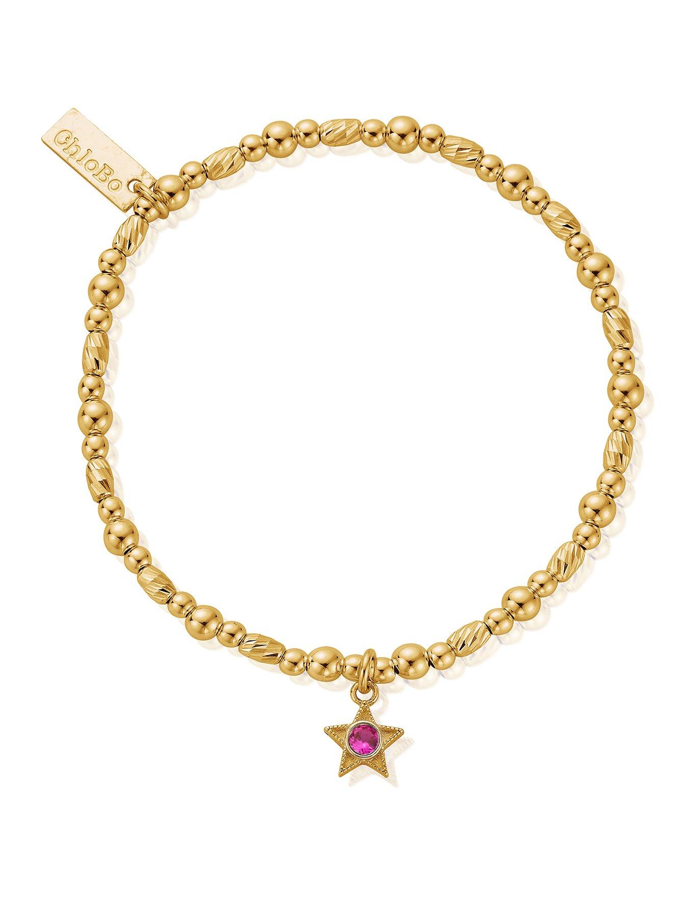 ChloBo Gold Birthstone Bracelet