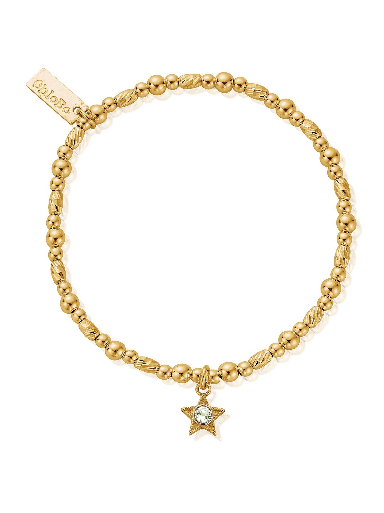ChloBo Gold Birthstone Bracelet