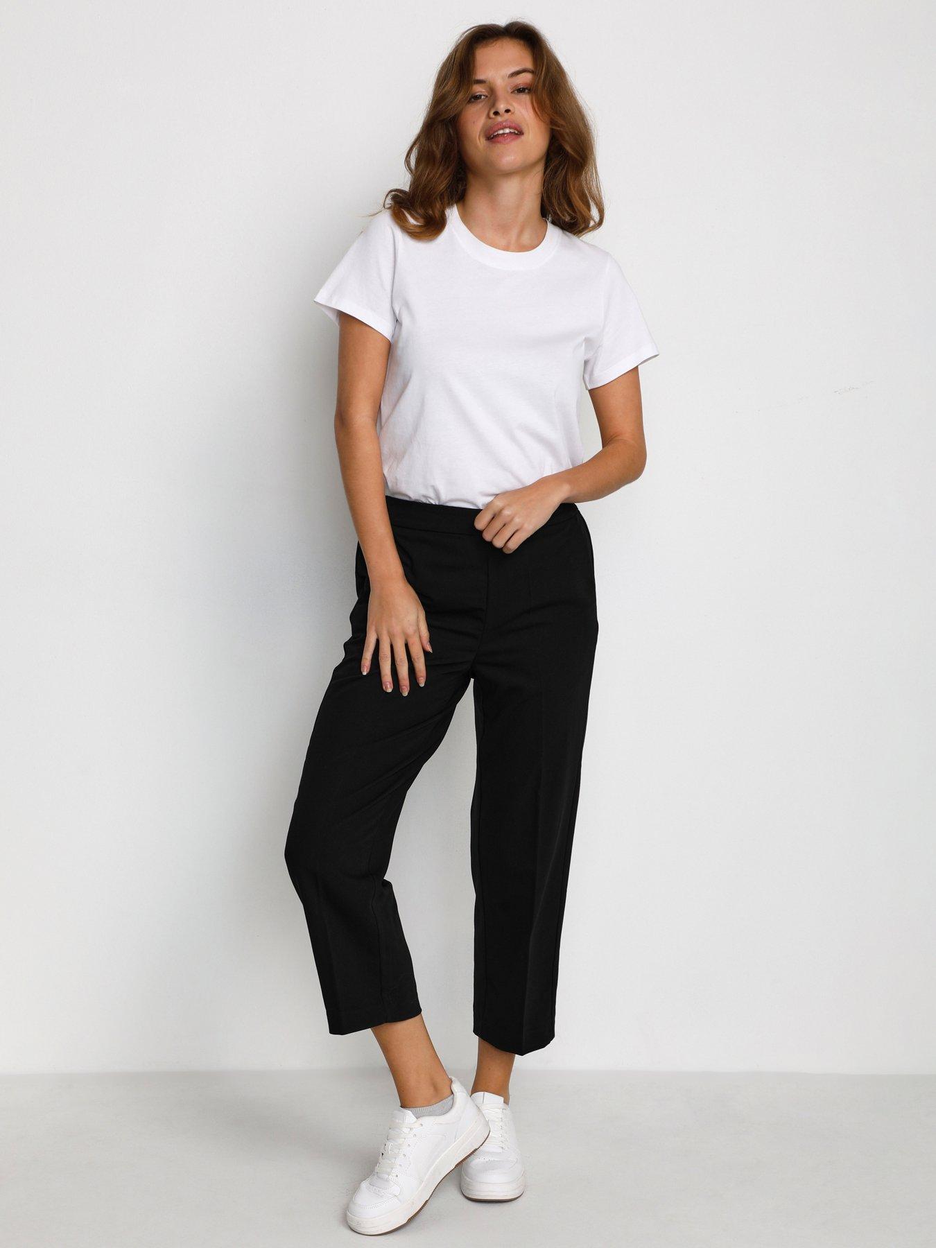 kaffe-sakura-trousers-black