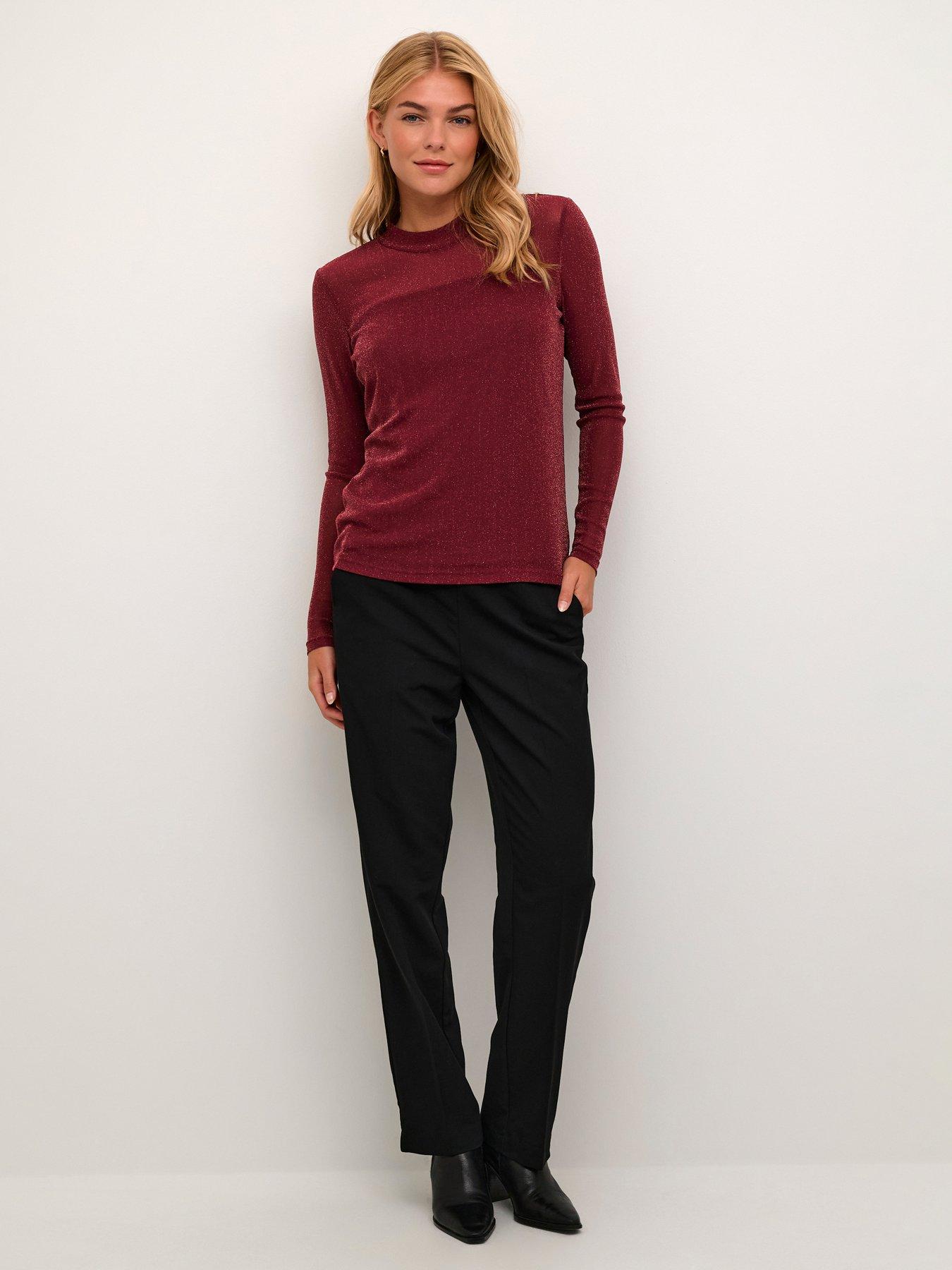 Kaffe Kaolga Top - Red