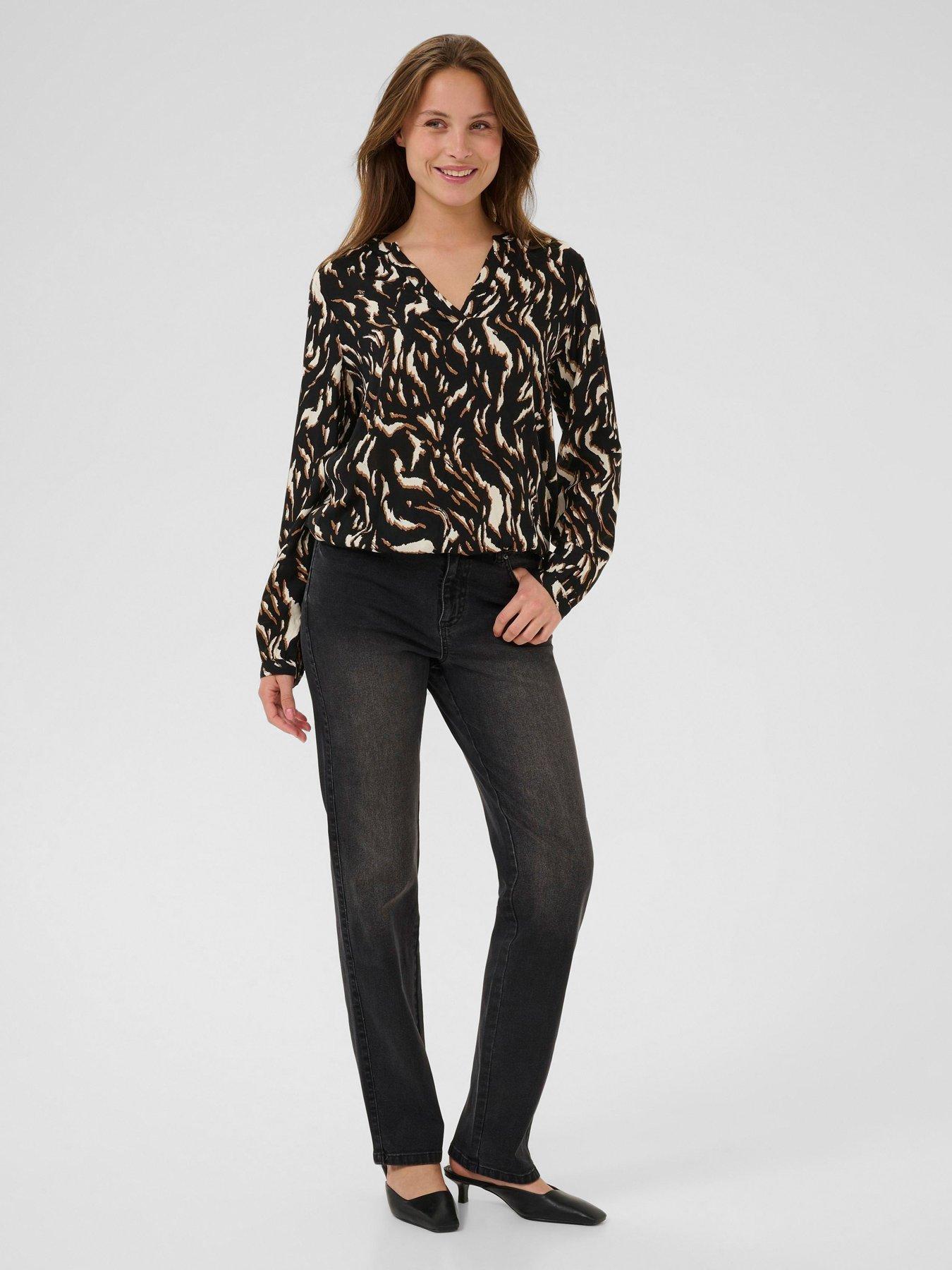 Kaffe Kaditte Blouse - Black