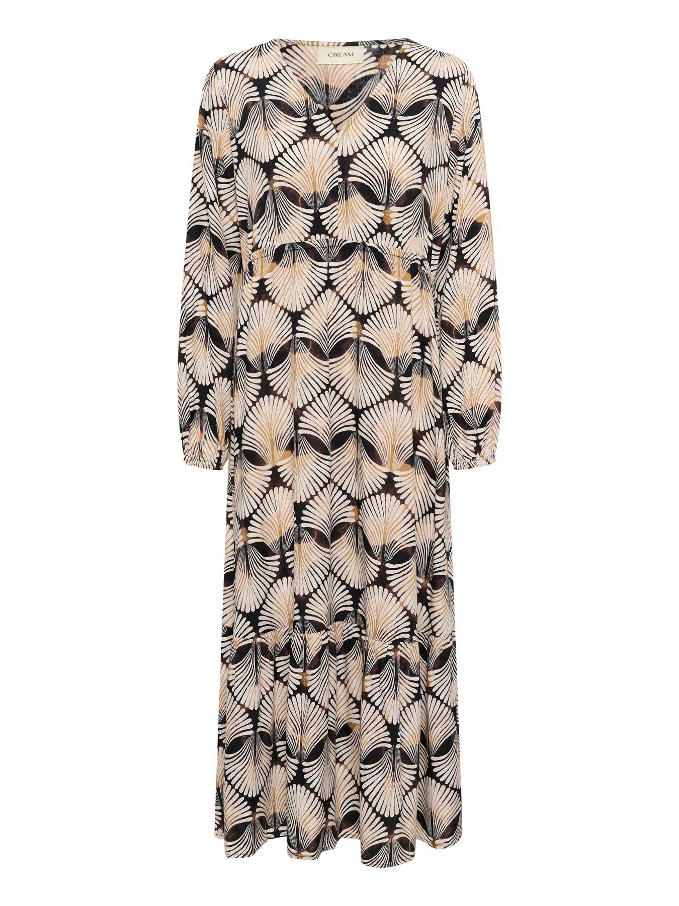 cream-crtiah-dress-multi