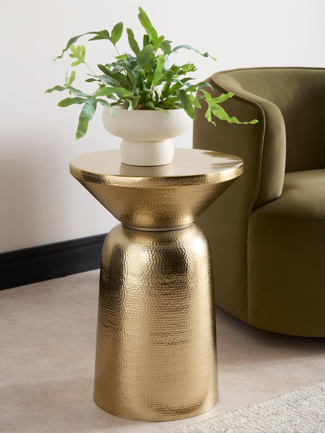 Image 1 of 5 of Very Home Perrie Drum Side Table