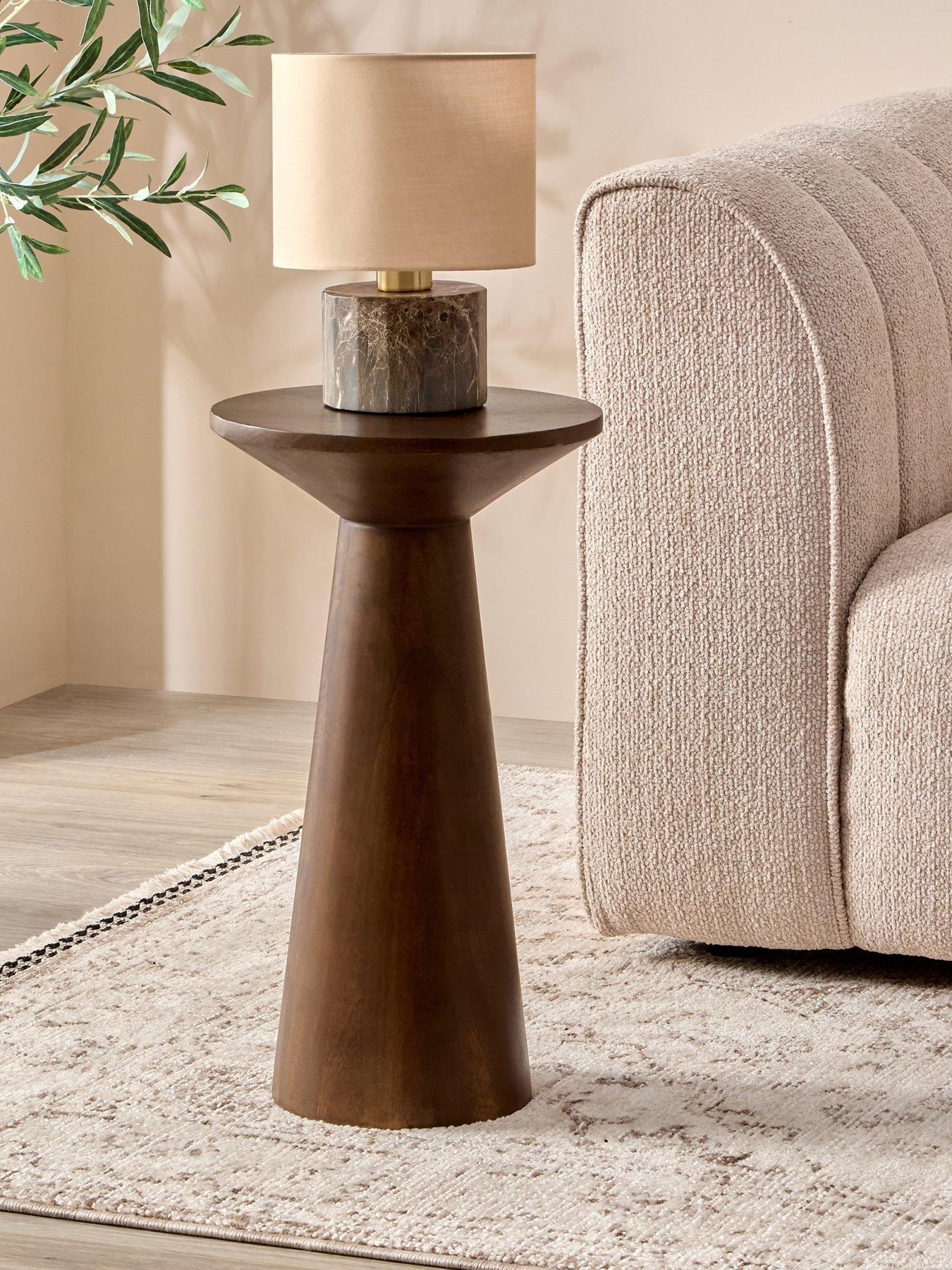 Image 1 of 5 of The Very Collection Zen Small Side Table -&nbsp;Walnut&nbsp;- FSC Certified&reg;