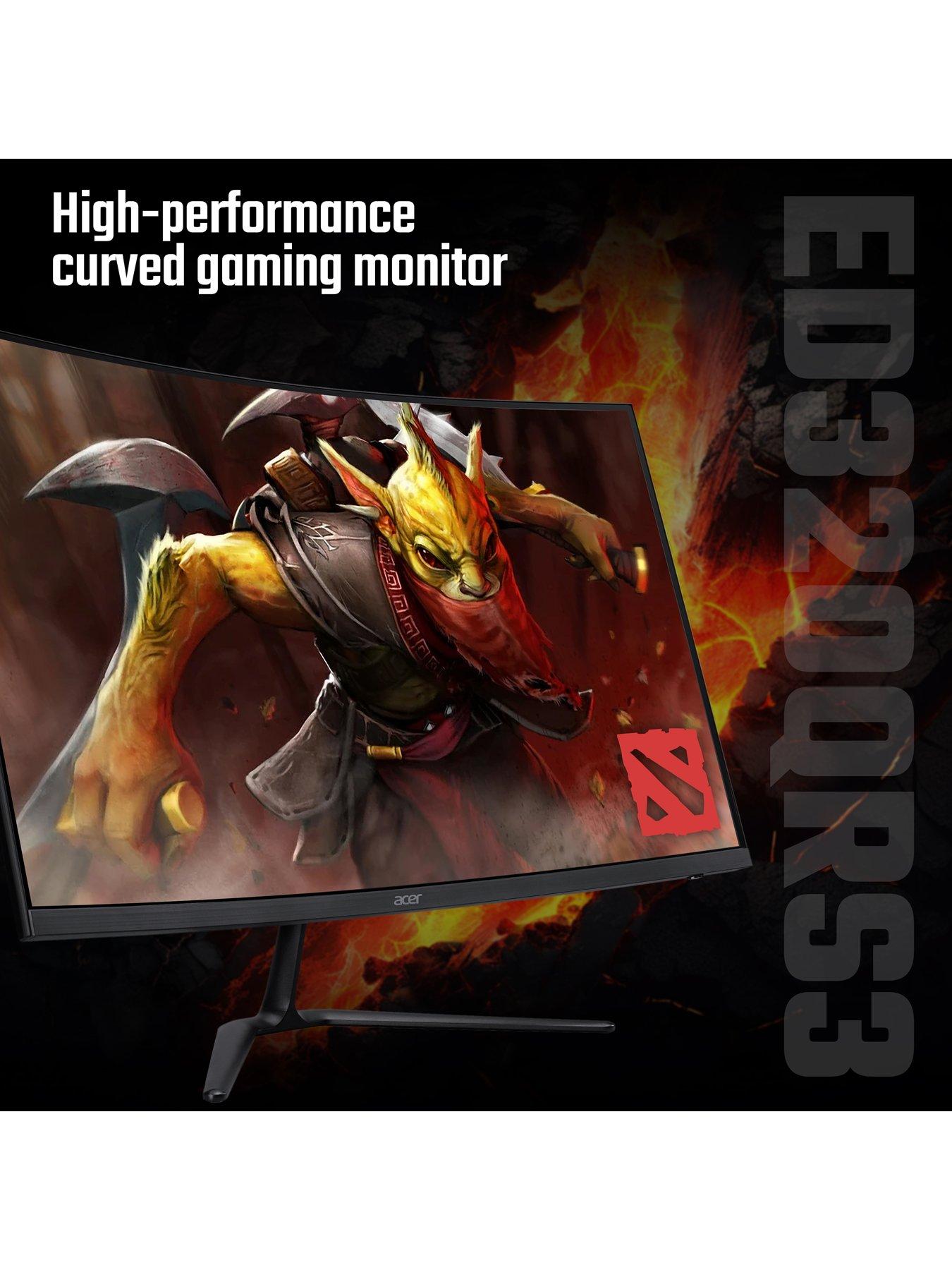 Image 2 of 8 of Acer Nitro ED320QRS3 - 31.5in FHD VA - 180Hz - Curved Gaming Monitor
