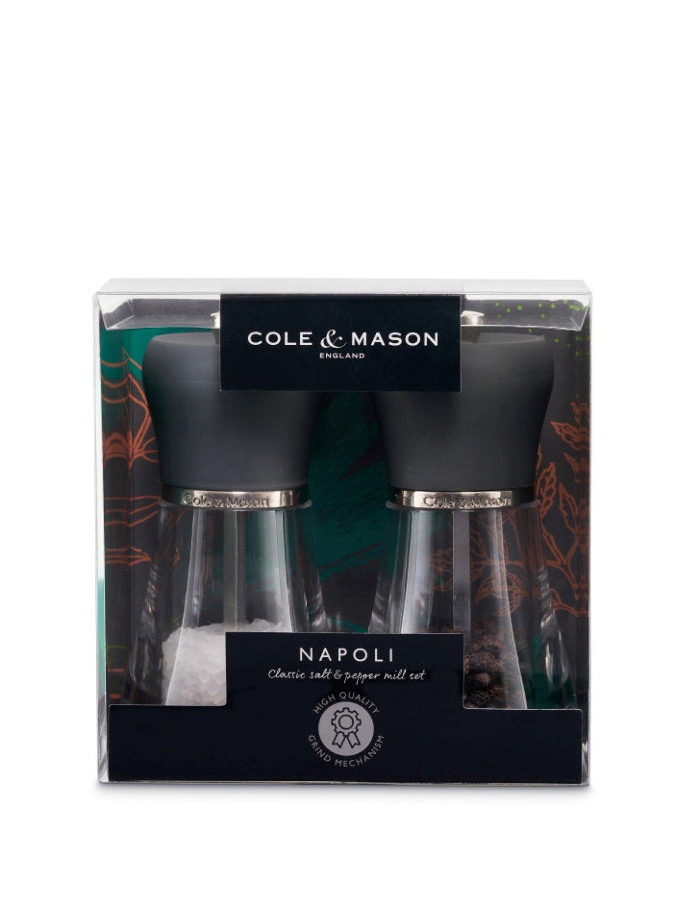 Cole & Mason Napoli Salt & Pepper Mill Duo 120mm